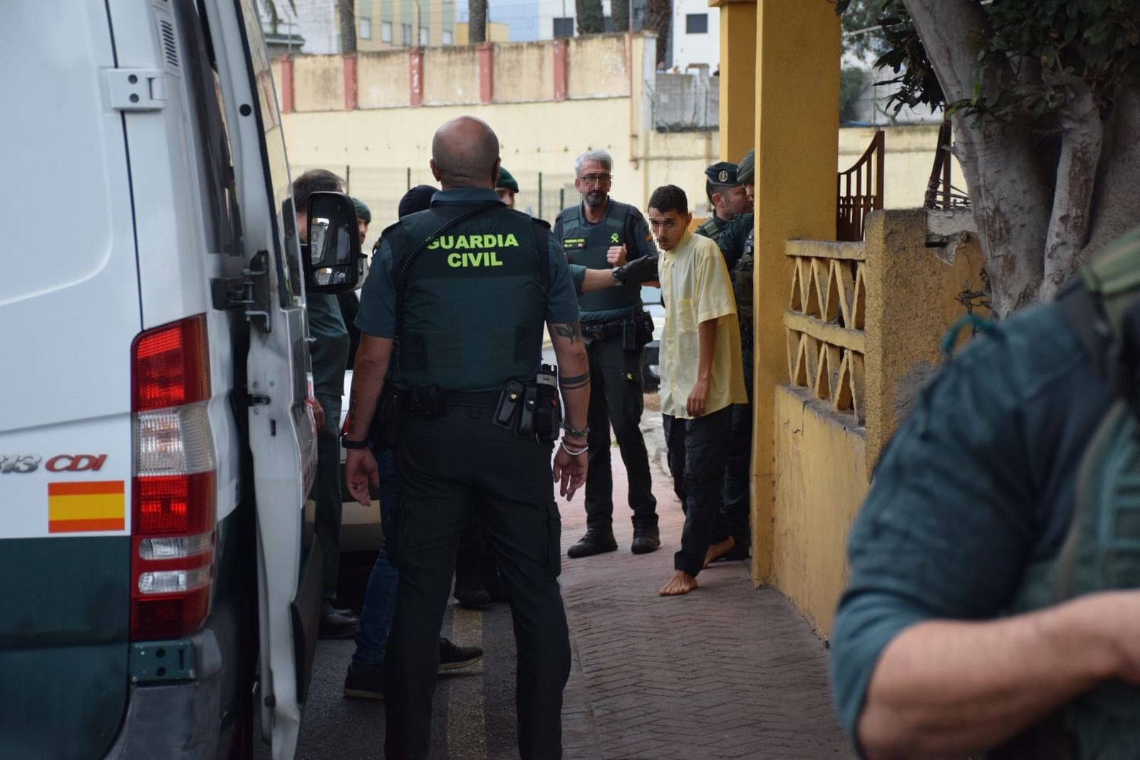 Así fue el operativo de la Guardia Civil contra el tráfico de migrantes que se saldó con 5 detenidos