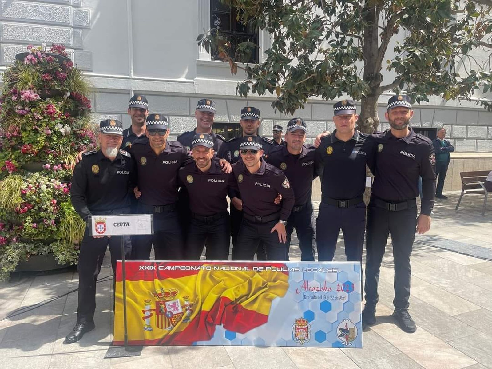 Policías Locales participantes de la pasada edición