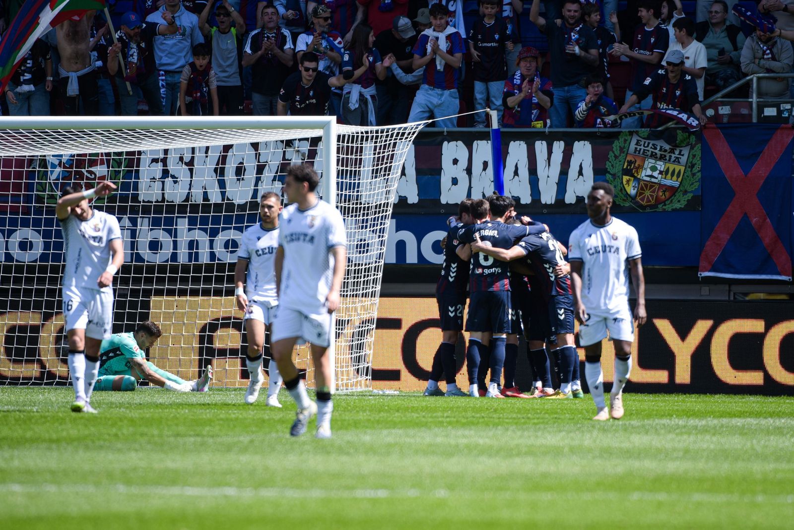 El Ceuta perdió ante el Eibar