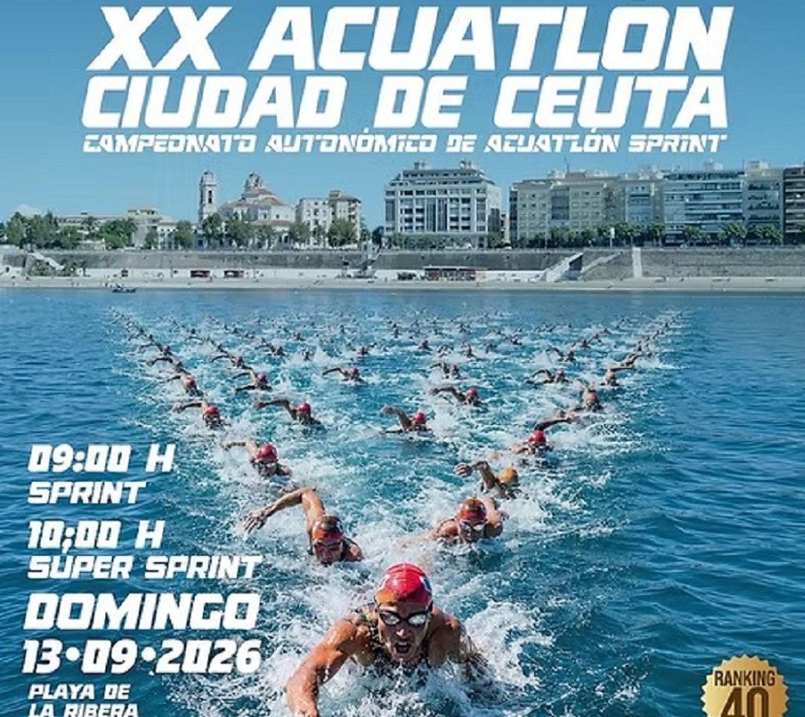 Cartel de la prueba
