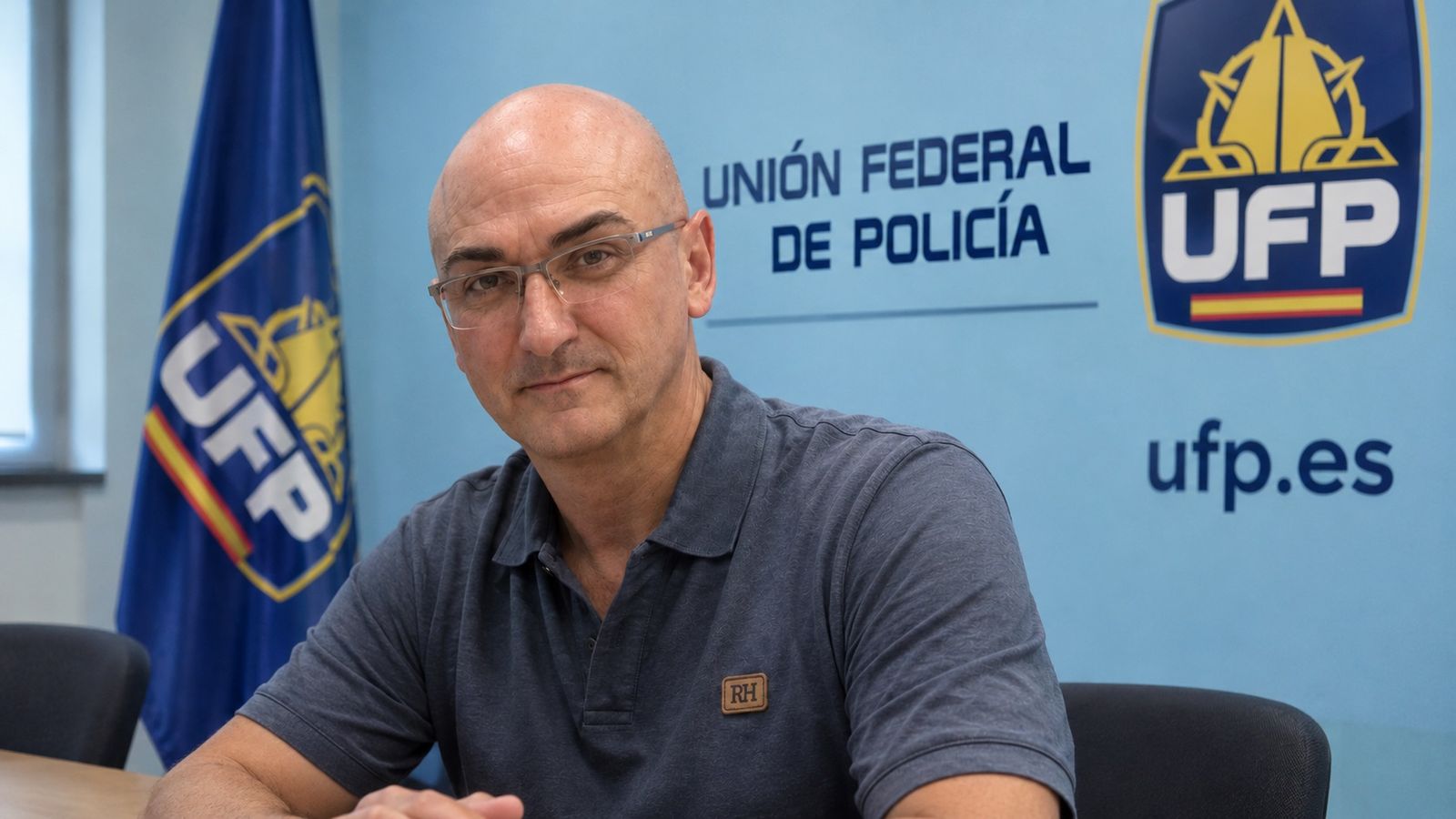 Serafín Giraldo, inspector jefe de la Policía Nacional, portavoz de H50 Digital Policial y secretario general de la UFP