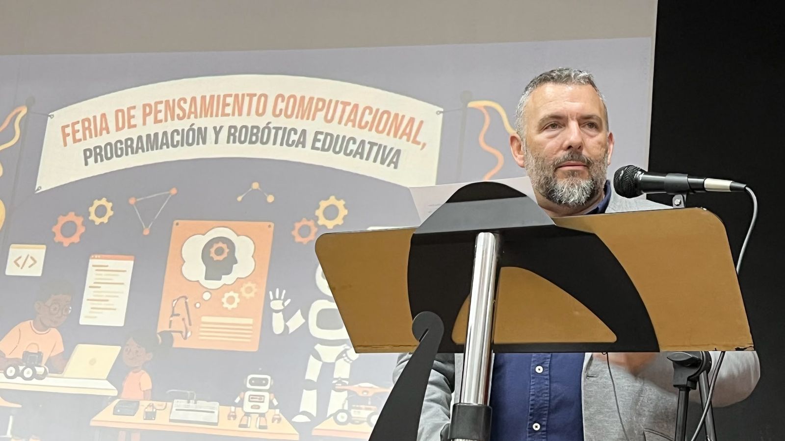 José Manuel Martínez, asesor de la Dirección Provincial del MEFP