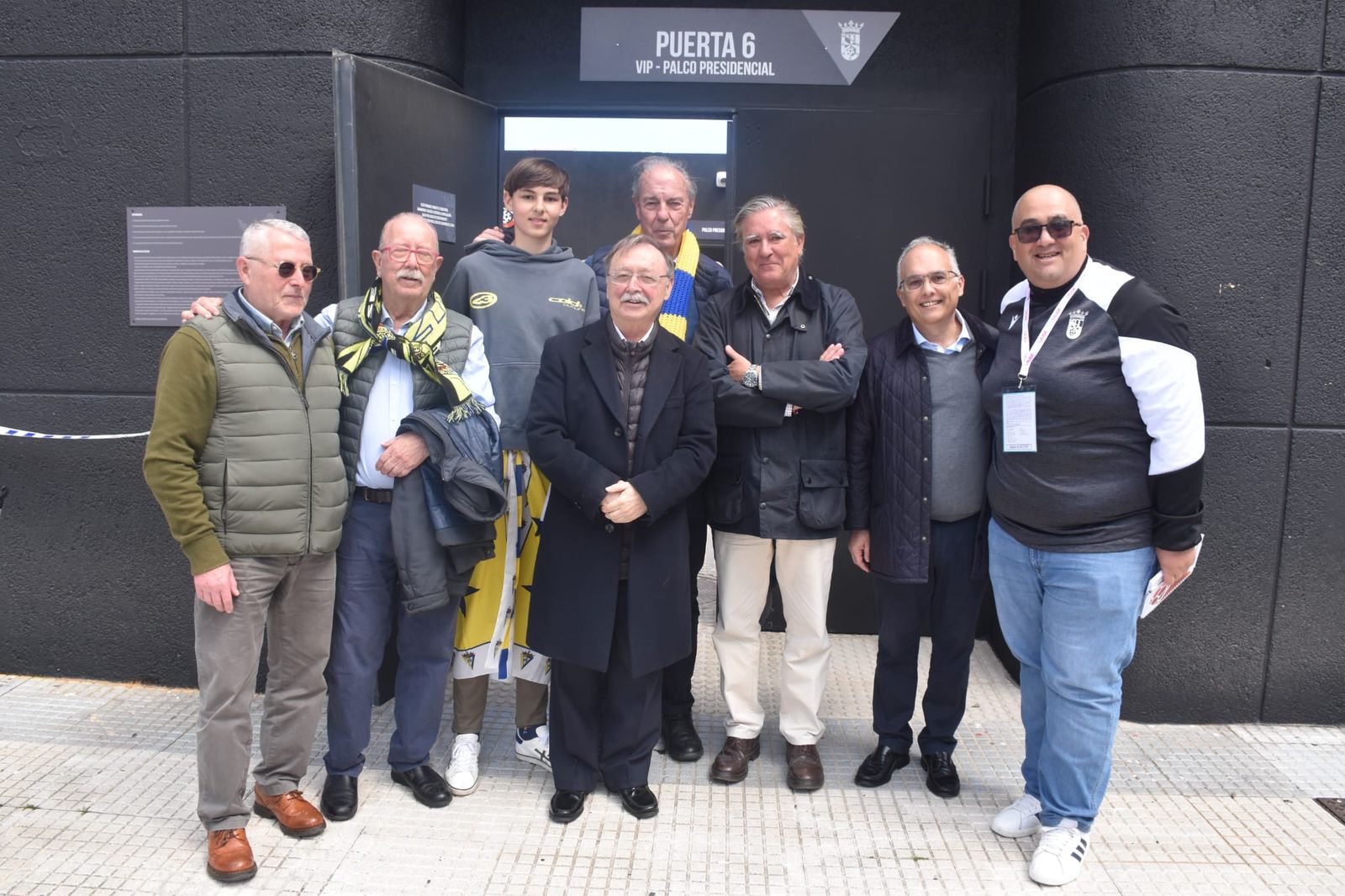 Vivas junto al presidente de la Audiencia Provincial de Cádiz