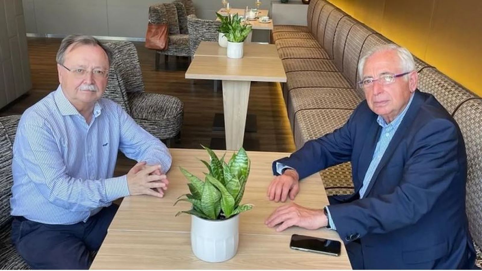 Los presidentes de Ceuta y Melilla, Juan vivas y Juan José Imbroda