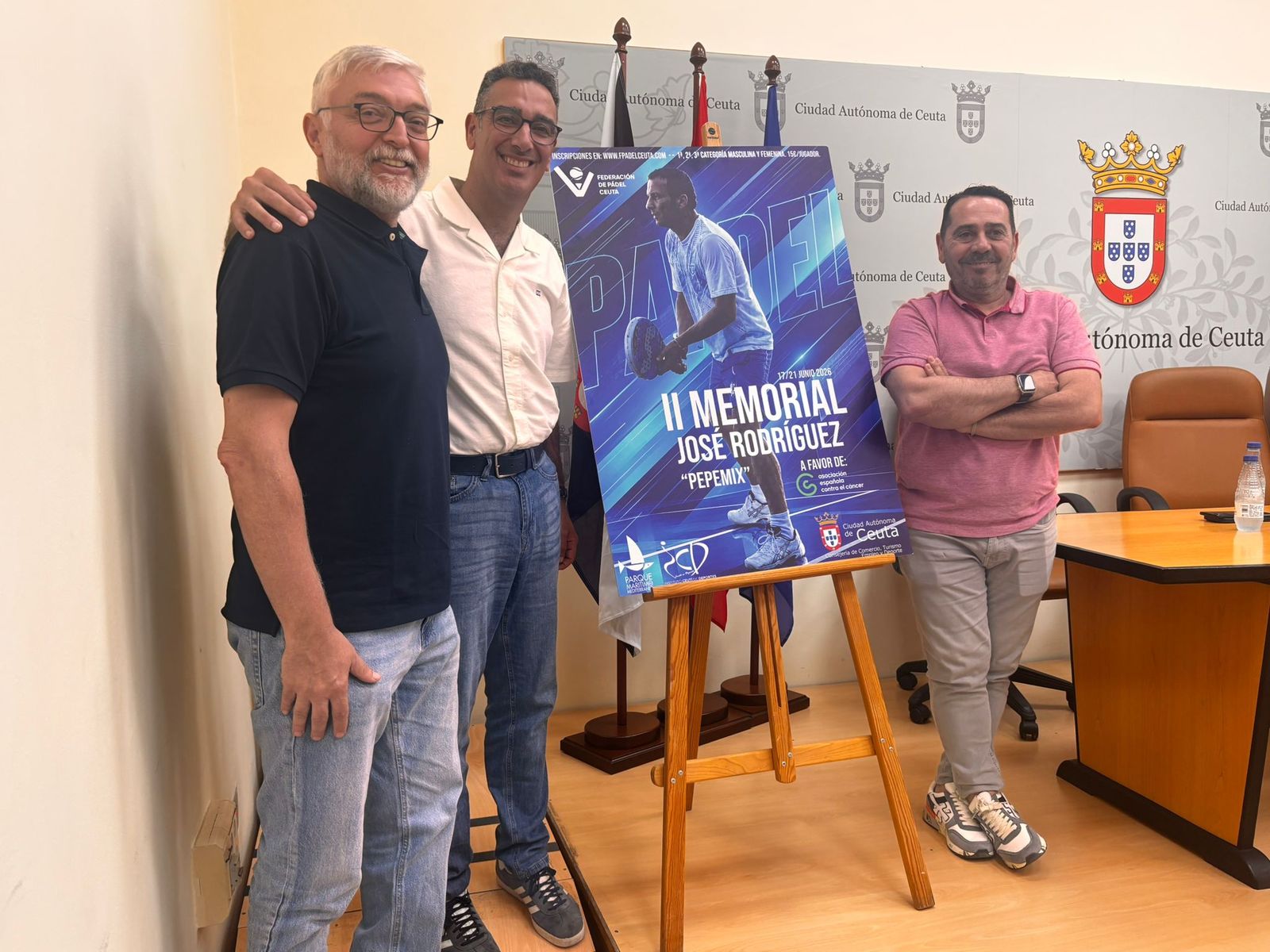El Memorial Pepemix crece y se consolida como cita fija del pádel solidario en Ceuta