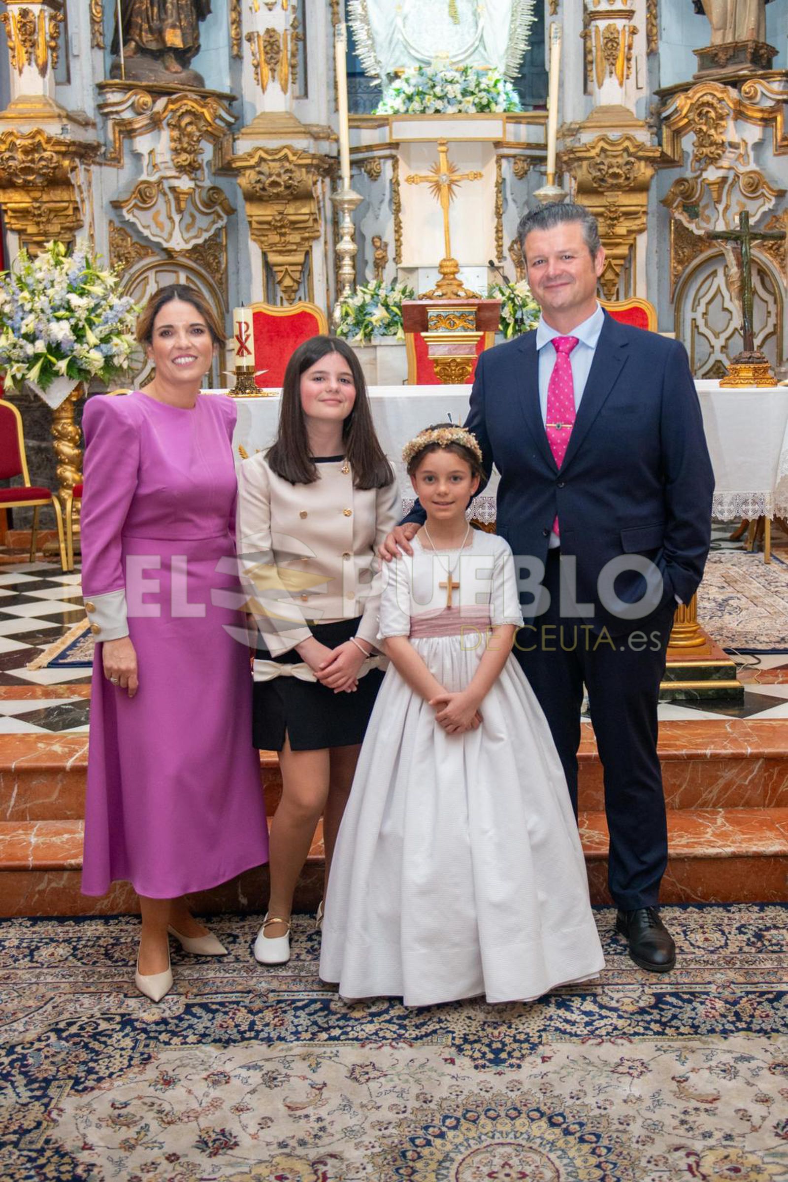 Comuniones en la Iglesia de Nuestra Señora de los Remedios