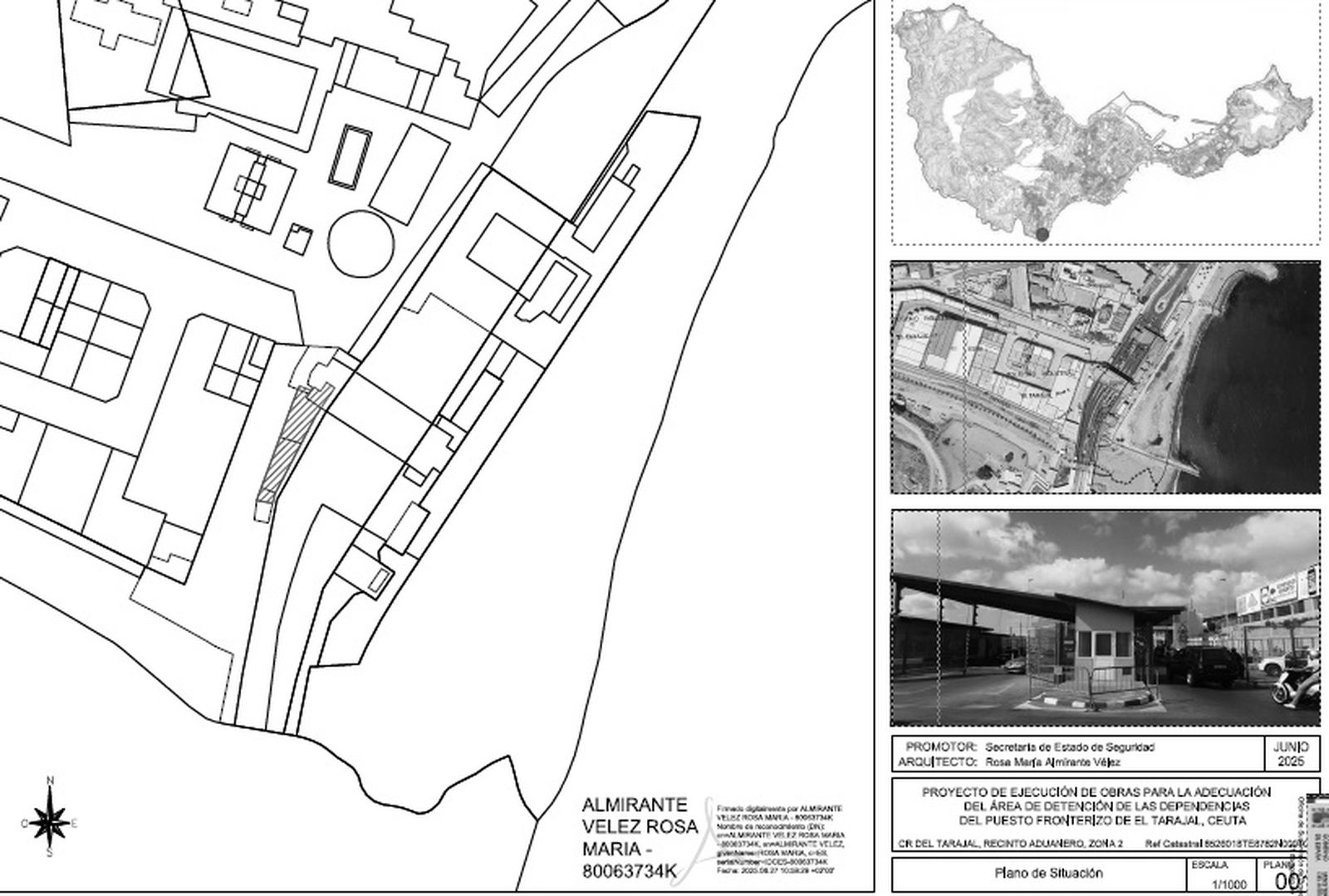 El proyecto prevé una reorganización completa del área de detención, que será estructurada en torno a un puesto de control centralizado dotado de sistemas de videovigilancia, interfonía, comunicación interna y control de accesos