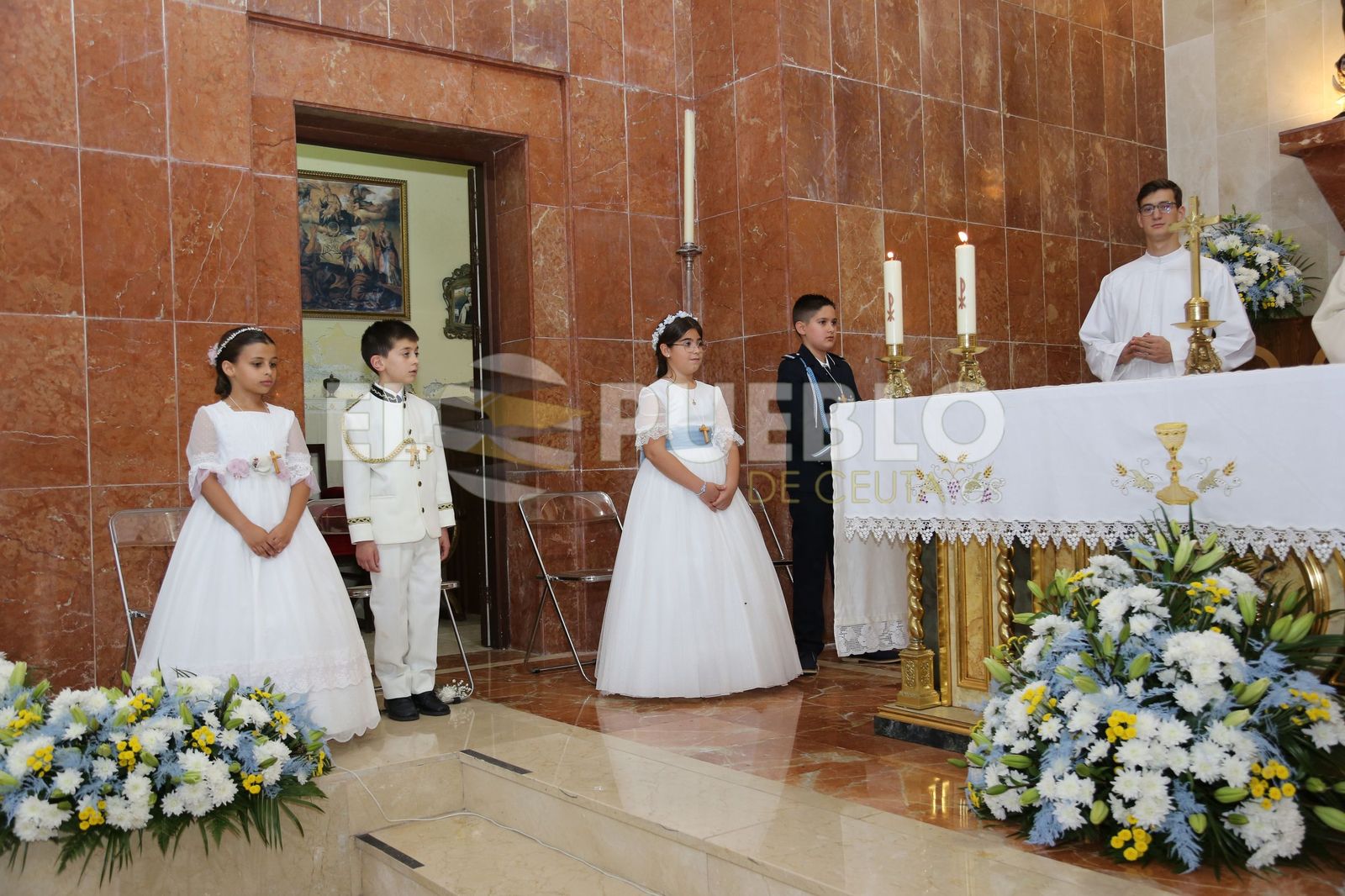 Comuniones en la Parroquia de Santa Teresa