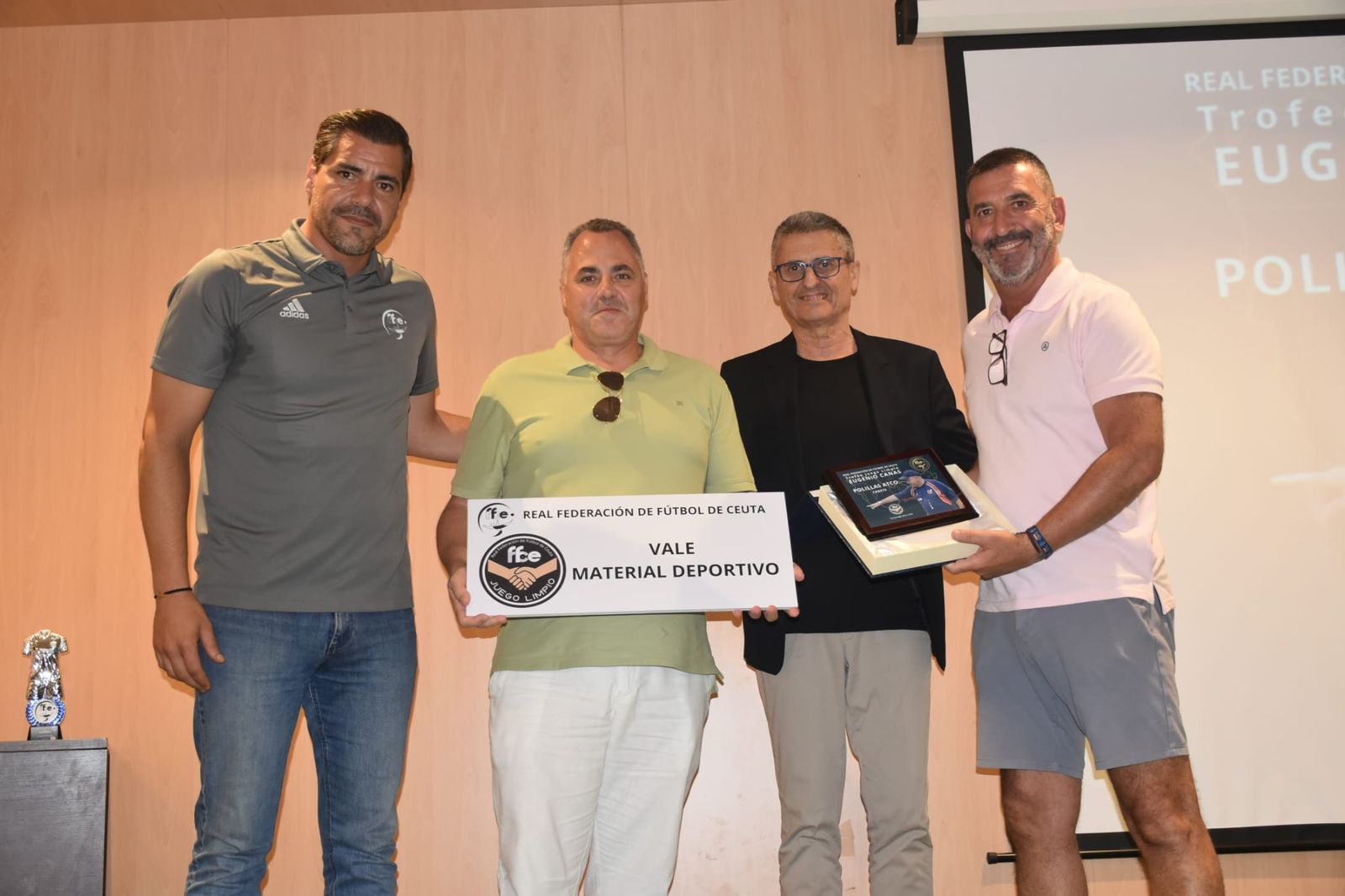 La Federación pone rostro a los valores que hacen grande al fútbol ceutí