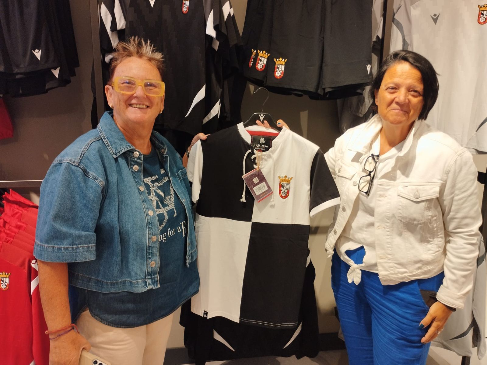 Aficionados con el polo arlequinado