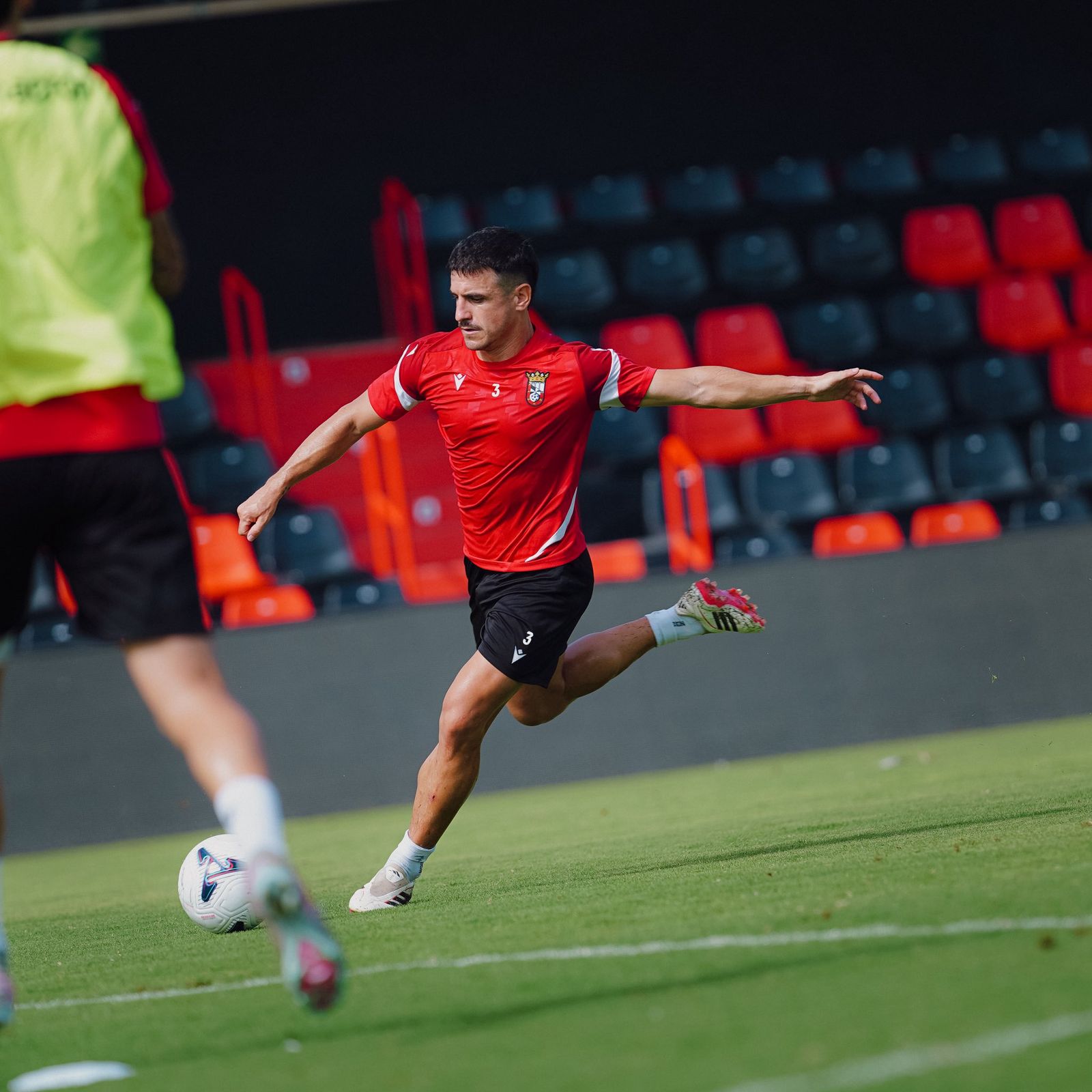 Imágenes del entrenamiento de hoy