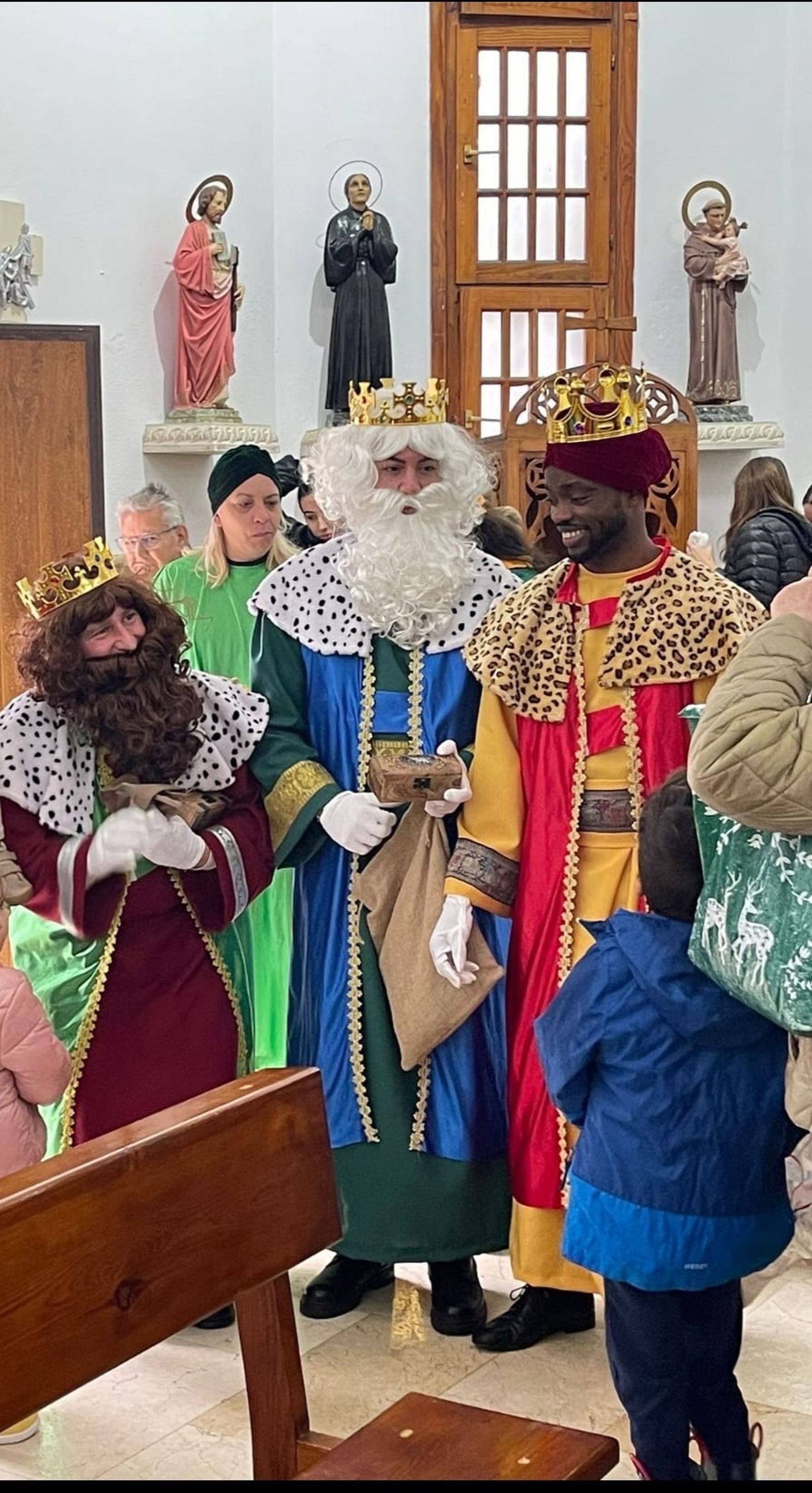 Visita de los Reyes Magos a la Casa de Ceuta en Algeciras