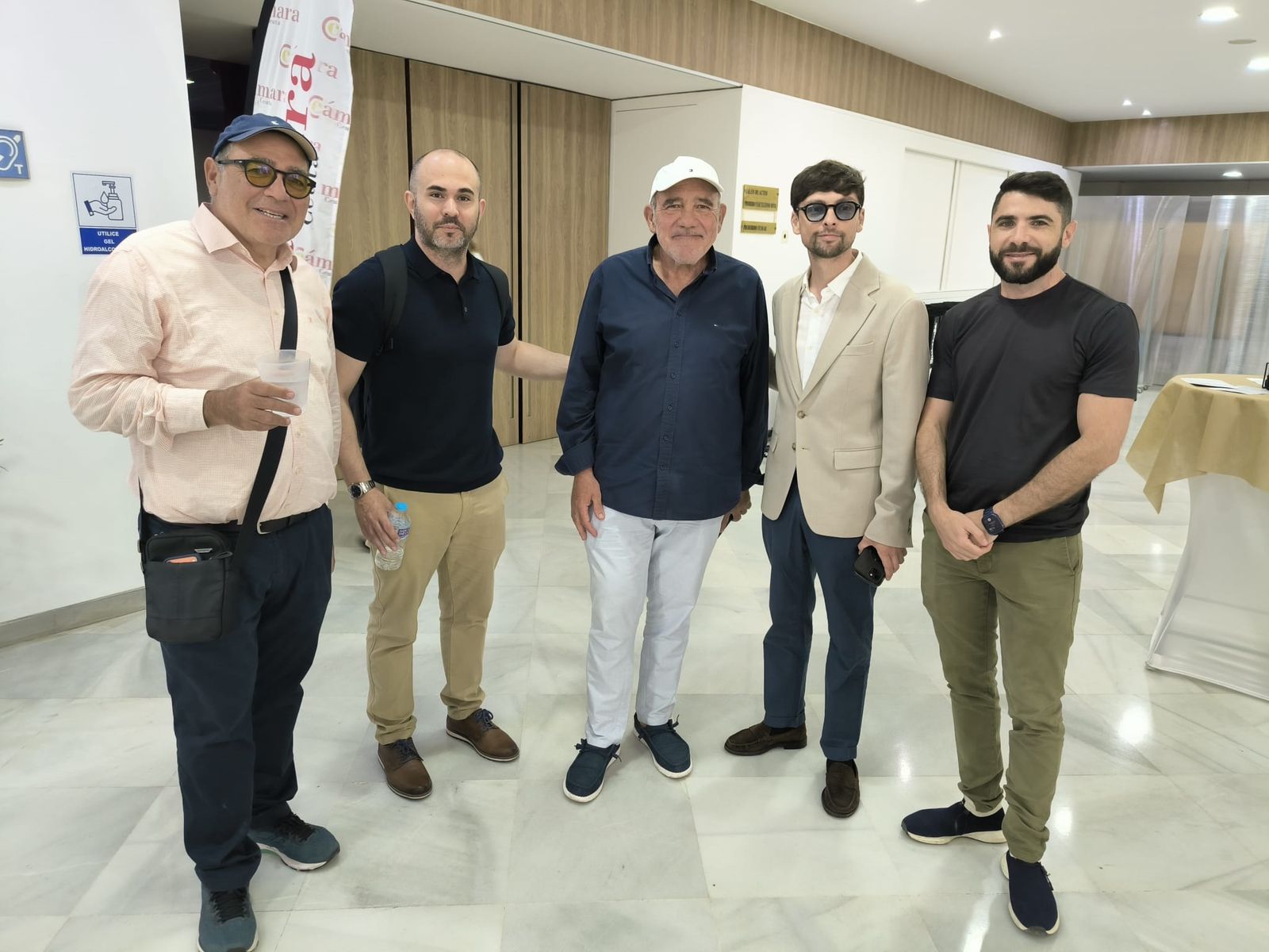Un grupo de asistentes a las jornadas
