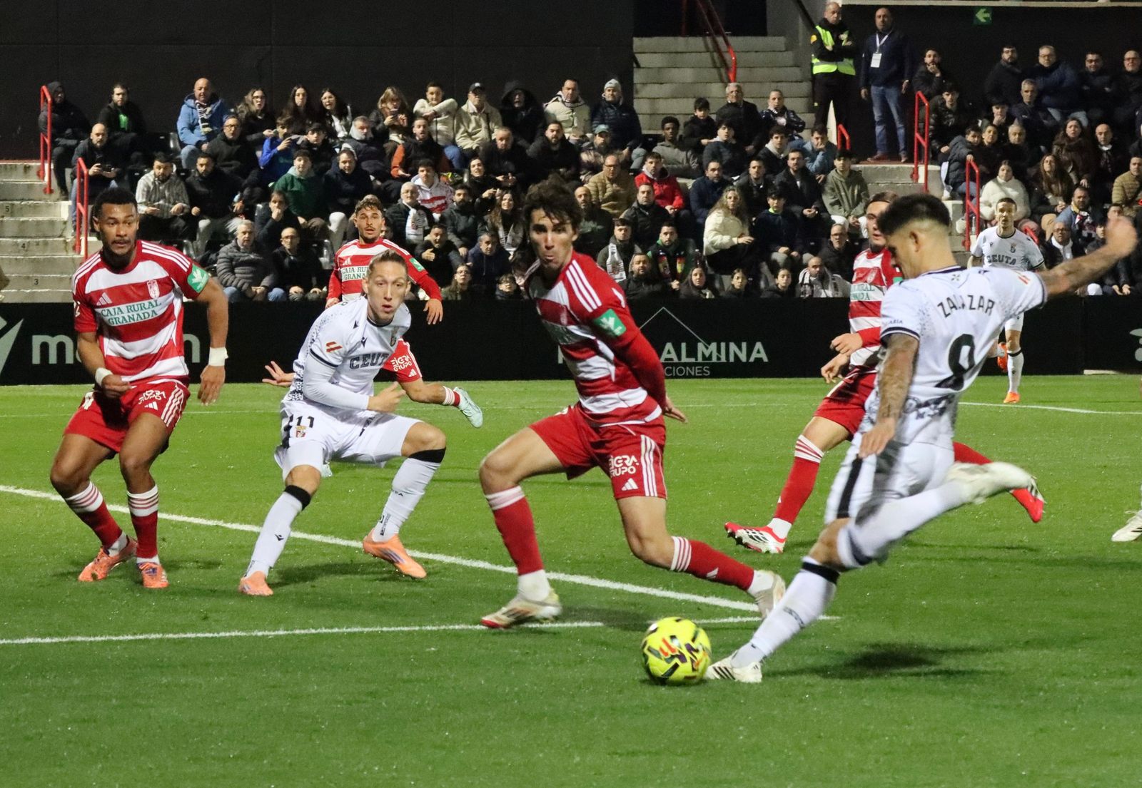 AD Ceuta – Granada CF: las mejores imágenes del partido en LaLiga Hypermotion