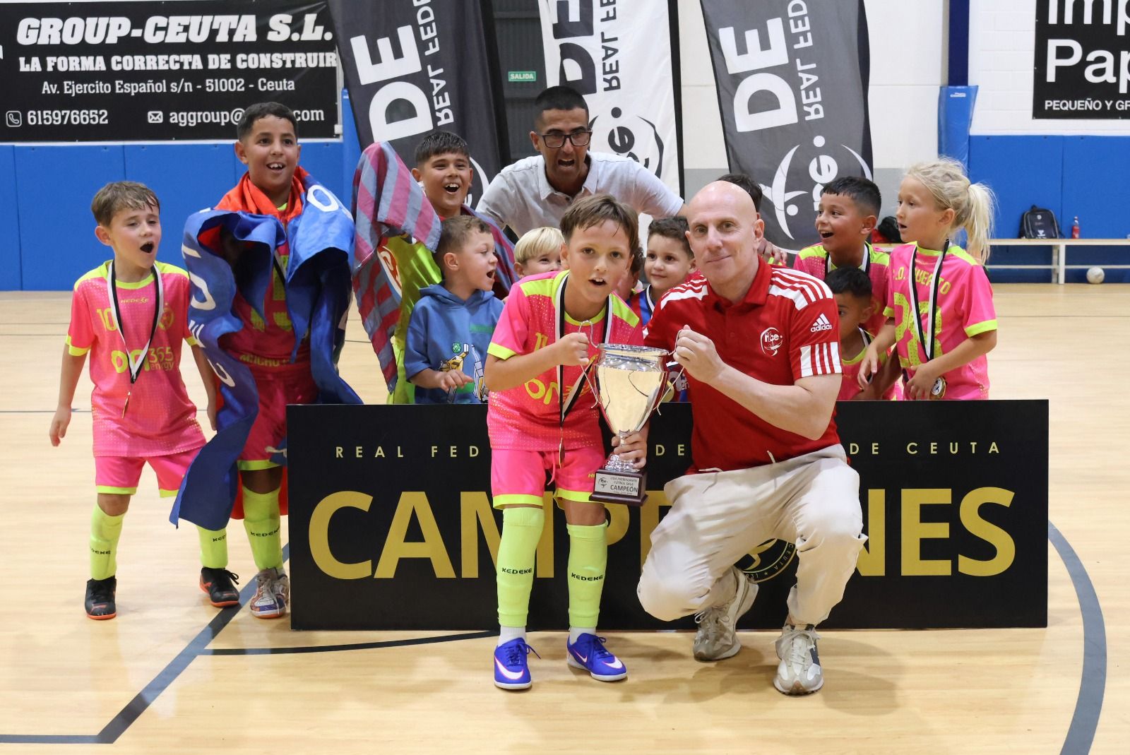 El Puerto gana la Liga Prebenjamín ante el San Agustín