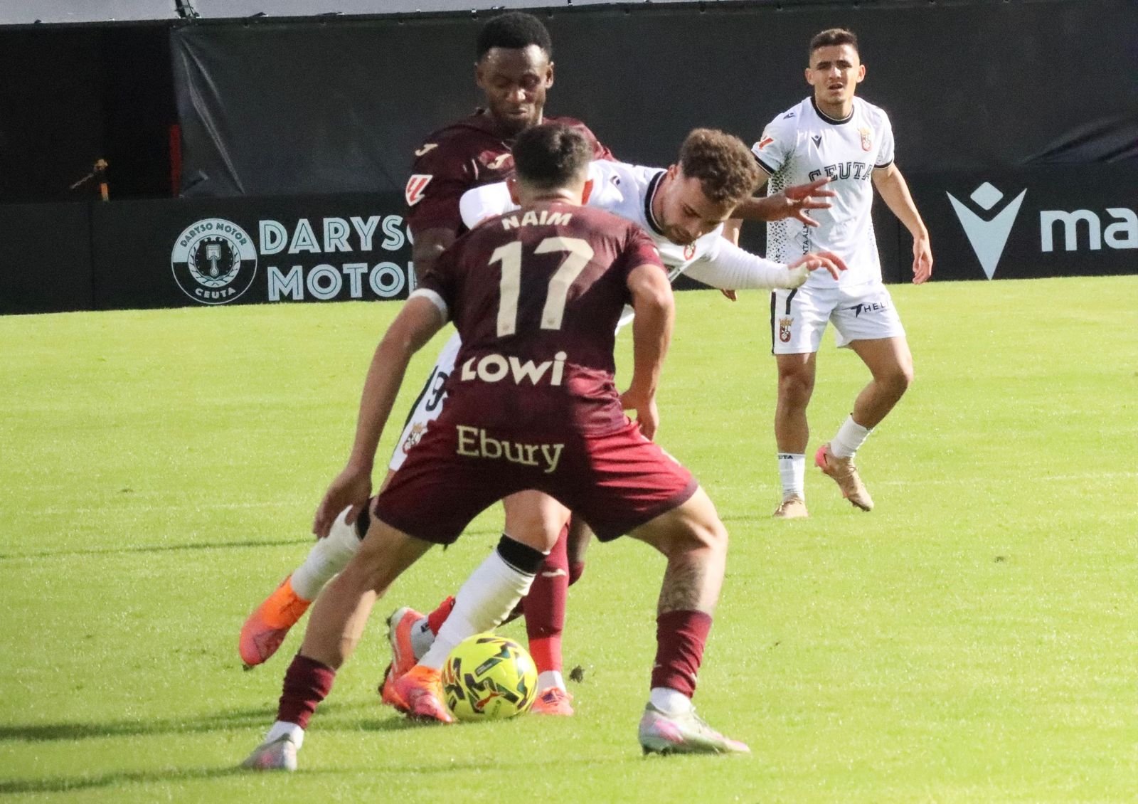 FOTOGALERÍA | El intenso encuentro entre la AD Ceuta y el Leganés en el Alfonso Murube
