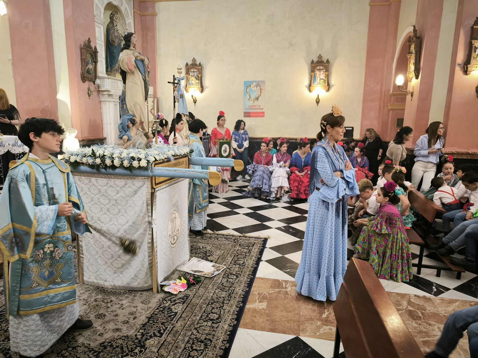 El Colegio La Inmaculada lleva la romería de Los Remedios al centro de Ceuta