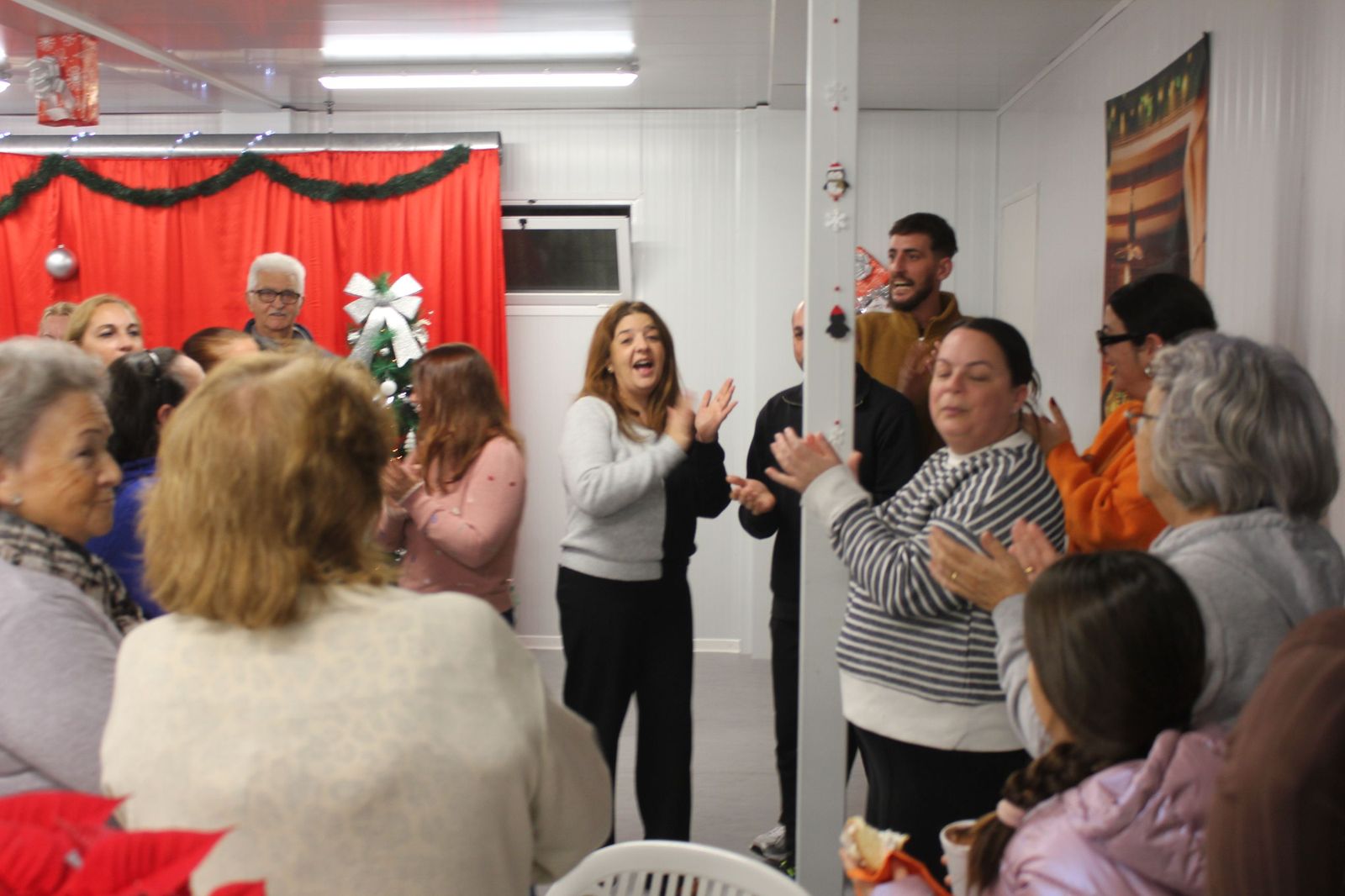 Una chocolatada especial en Juan XXIII
