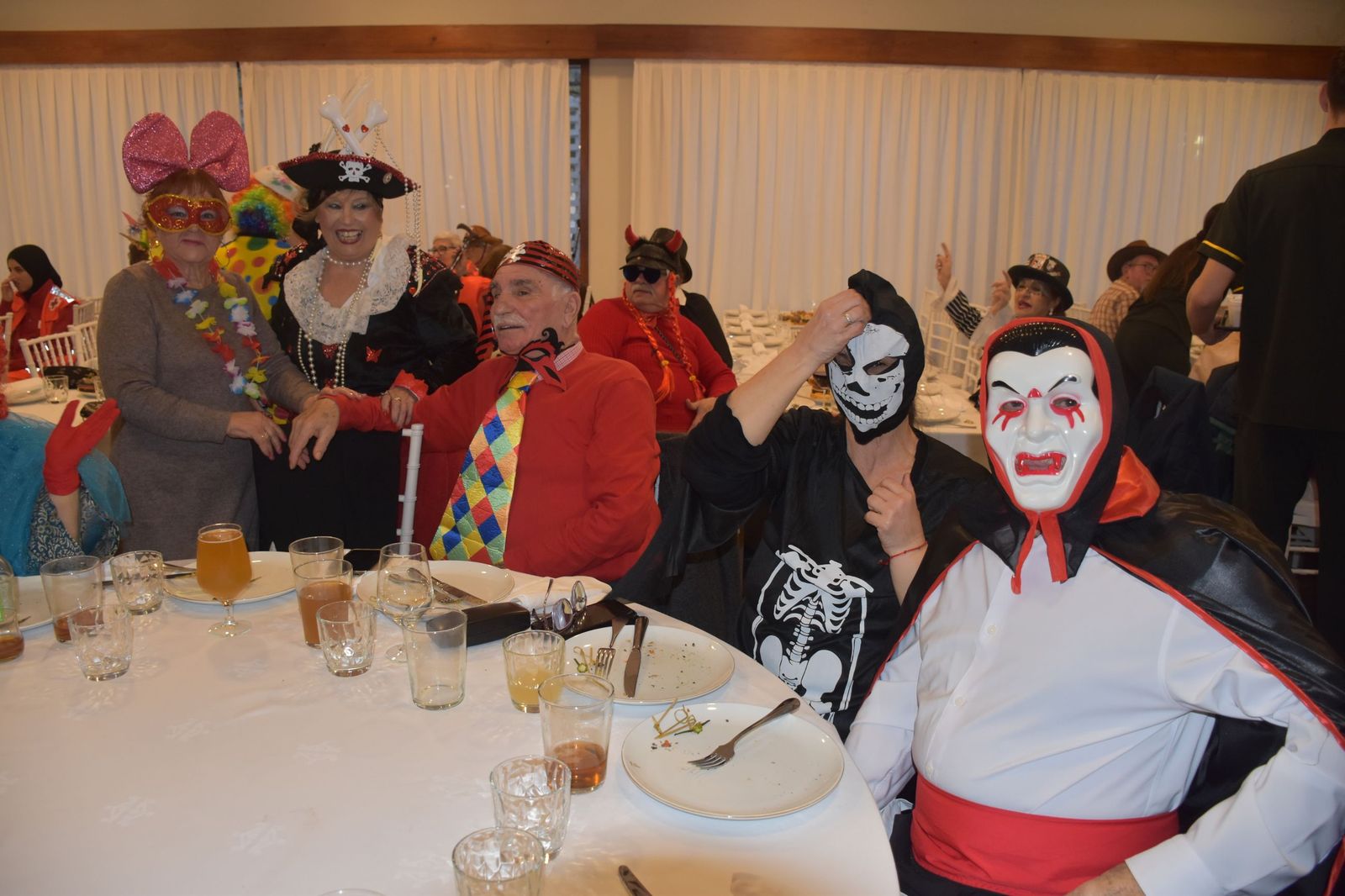 Los mayores también celebran el Carnaval