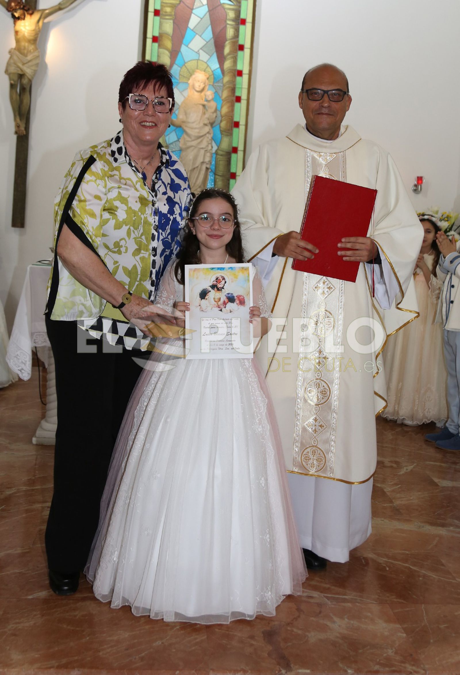 Comuniones en la Parroquia de Nuestra Señora del Valle