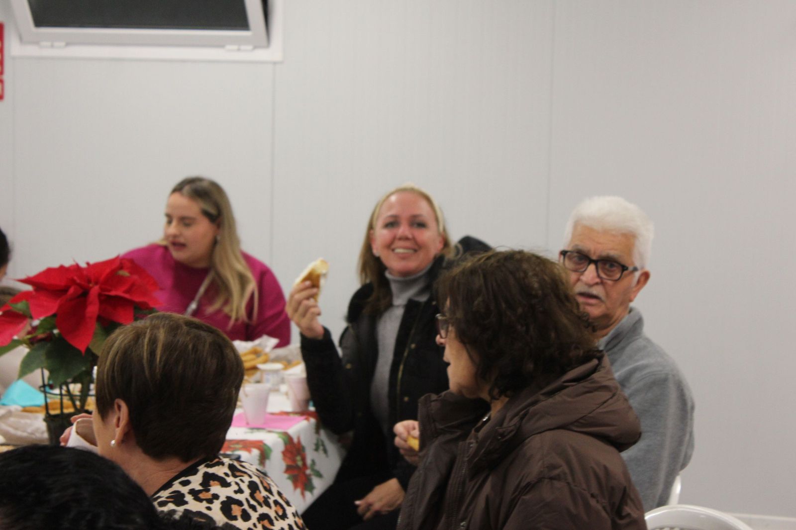 Una chocolatada especial en Juan XXIII