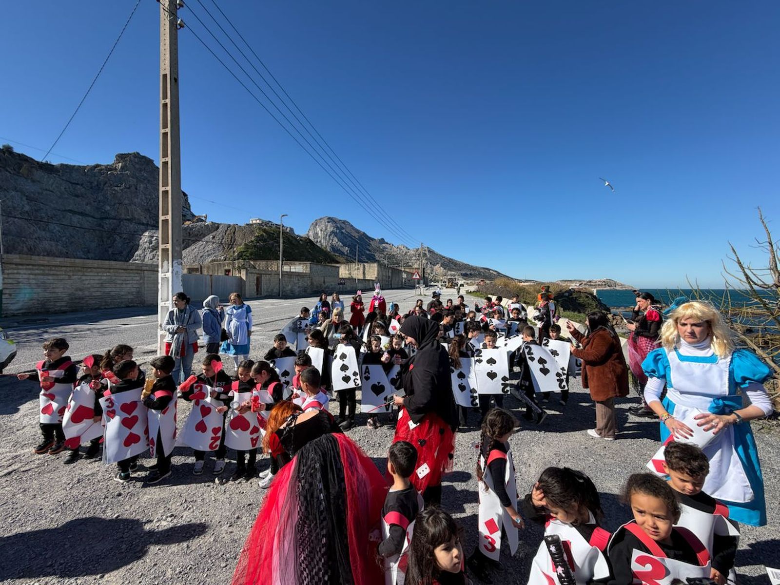 Así ha sido el desfile de carnaval por Benzú del 'Ruiz Picasso'