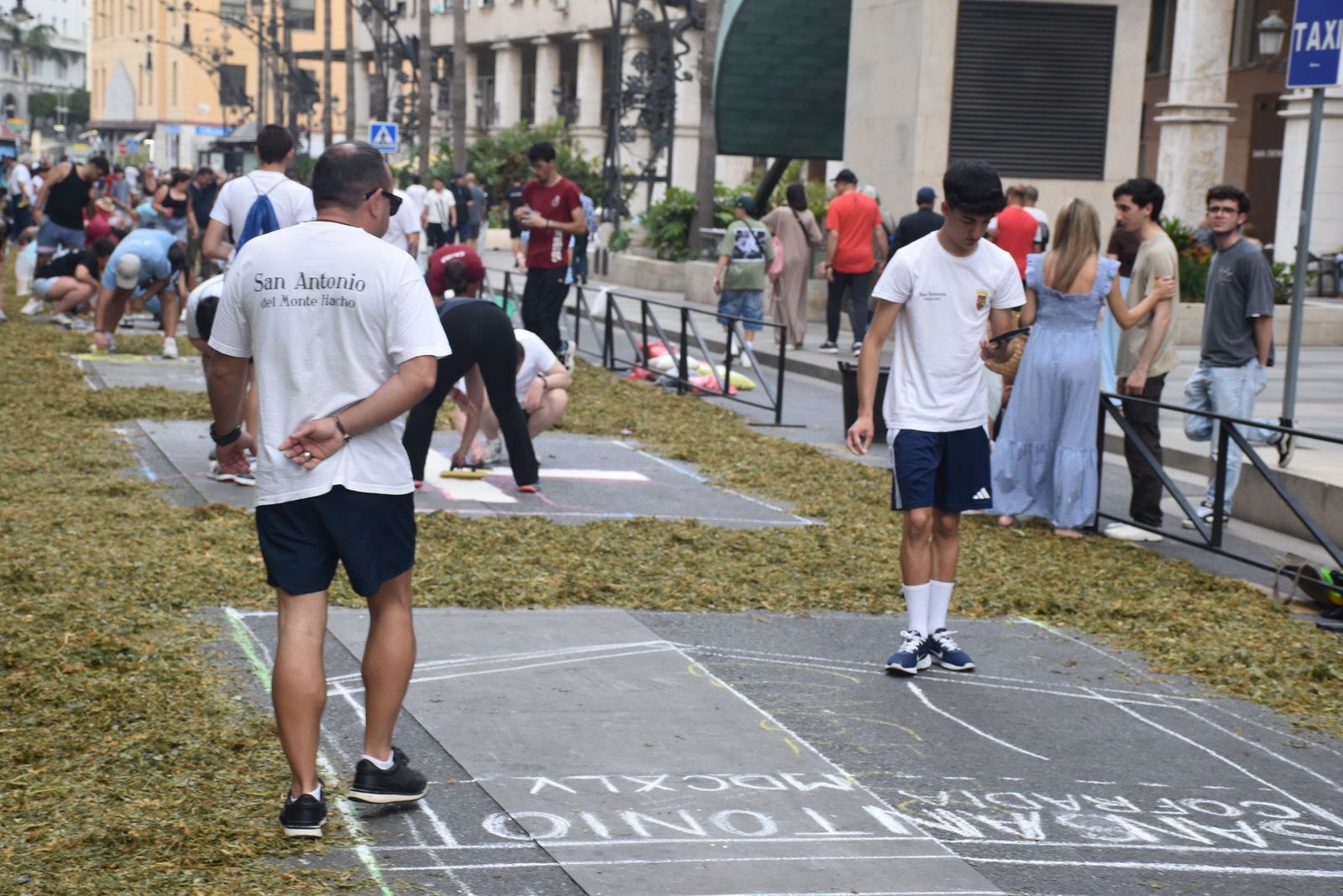 Todo preparado para el Corpus Christi en Ceuta