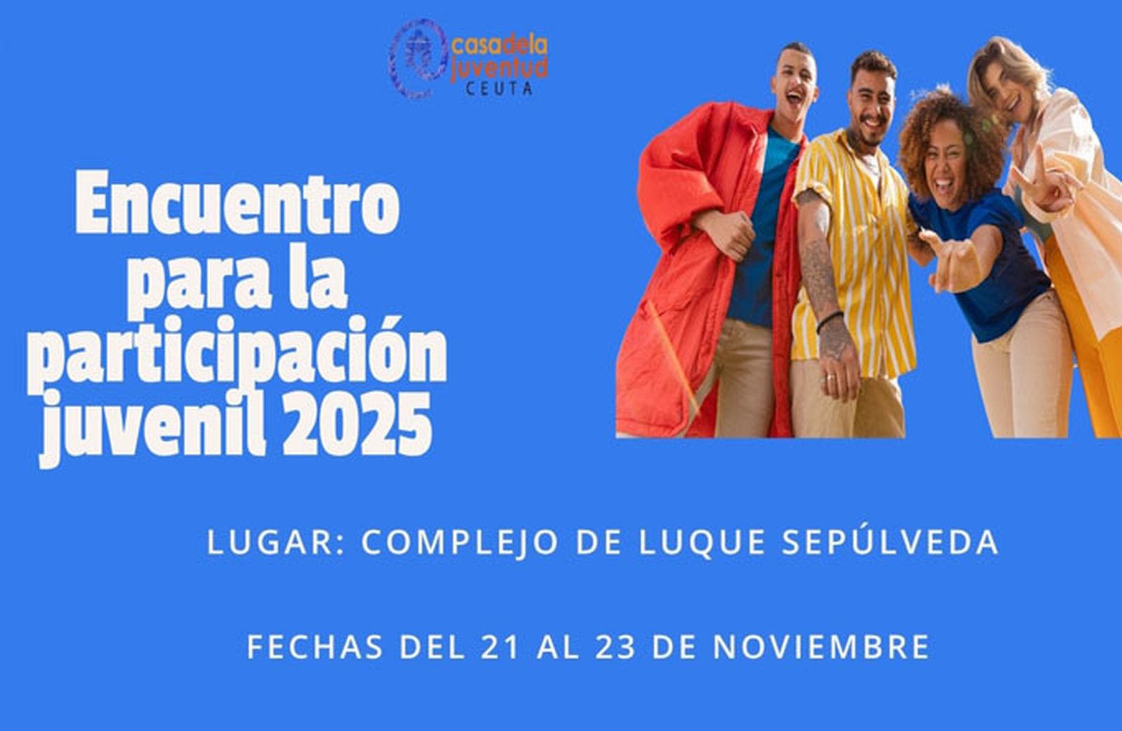 Cartel editado por la Casa de la Juventud