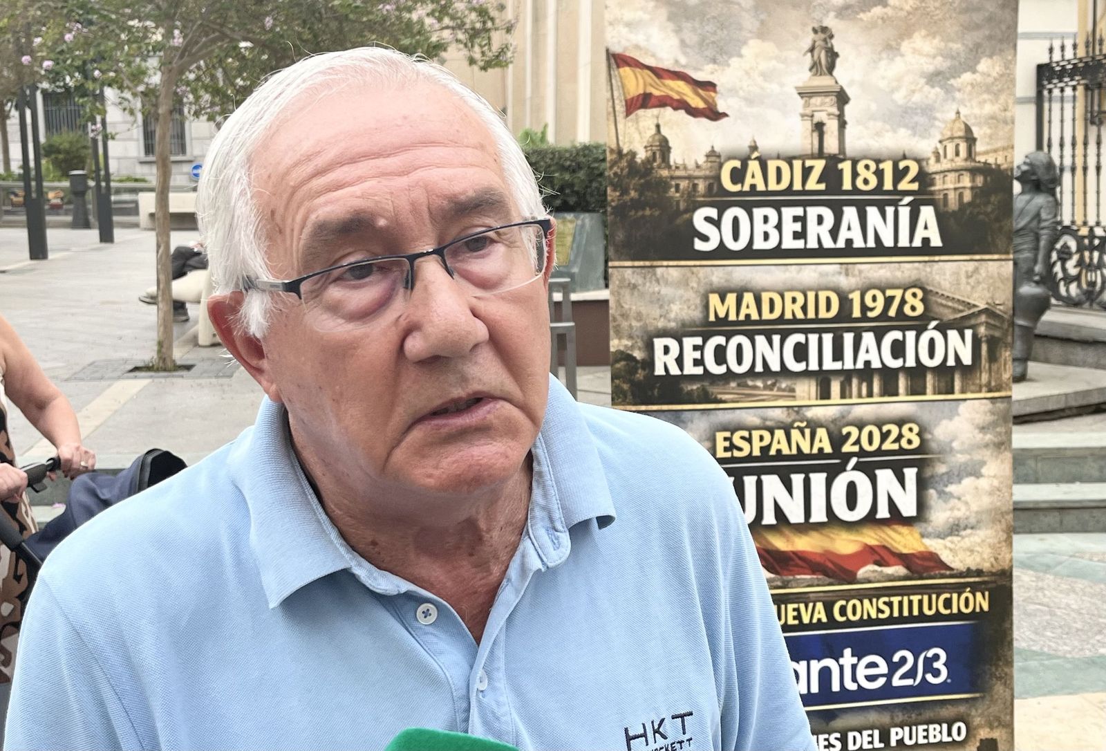 Juan Miguel Llamas en su entrevista con El Pueblo