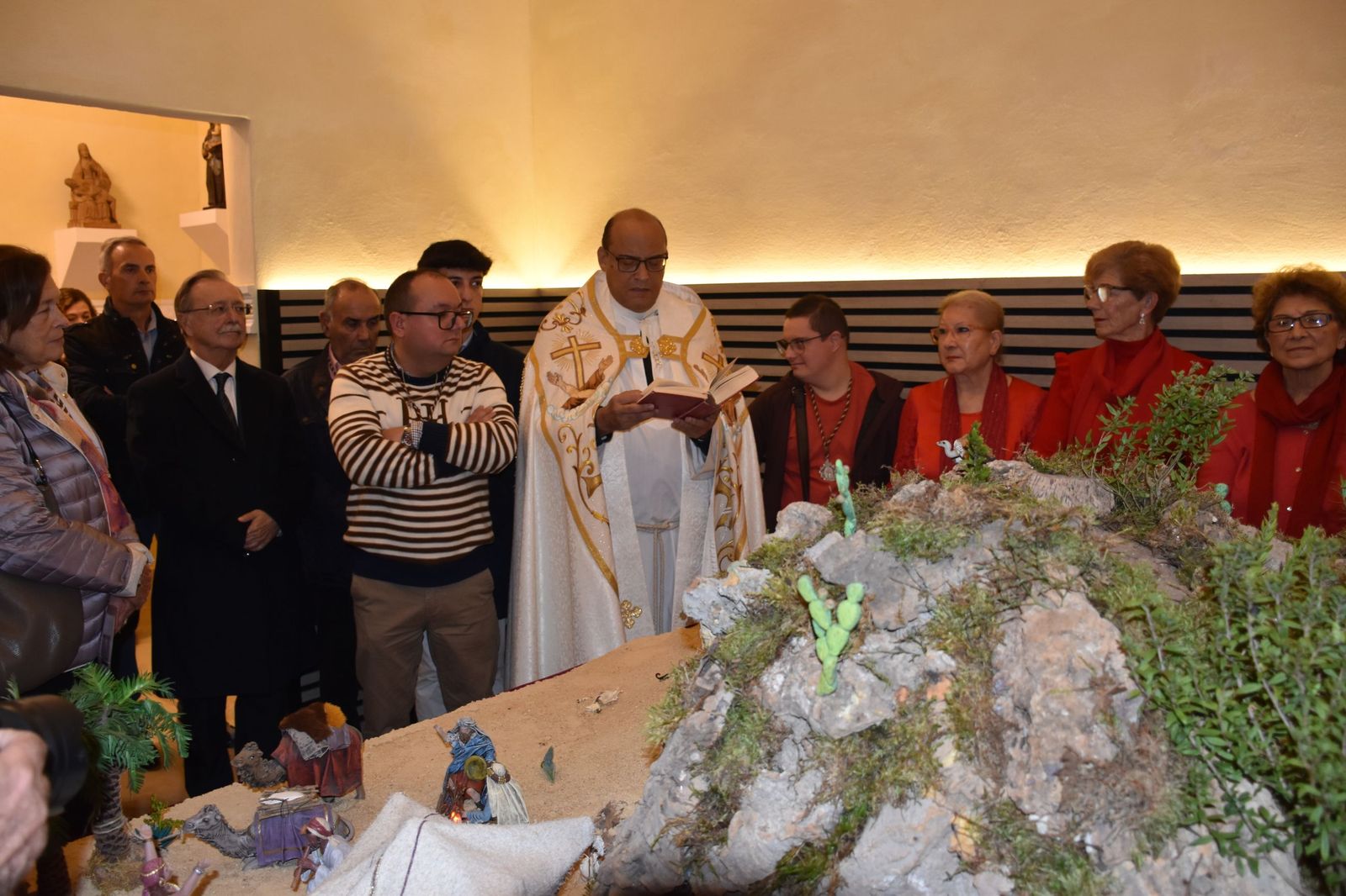 San Antonio inaugura la Navidad con la apertura de su tradicional belén