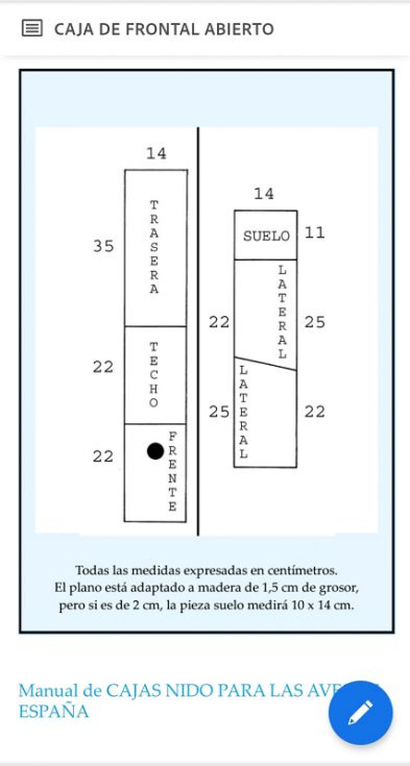 Manual de cajas de nido para las aves. / FOTO CEDIDA