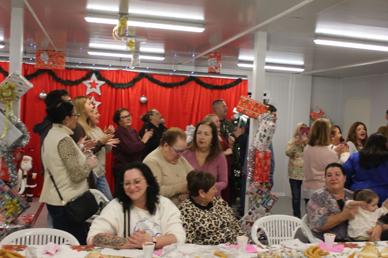 Una chocolatada especial en Juan XXIII