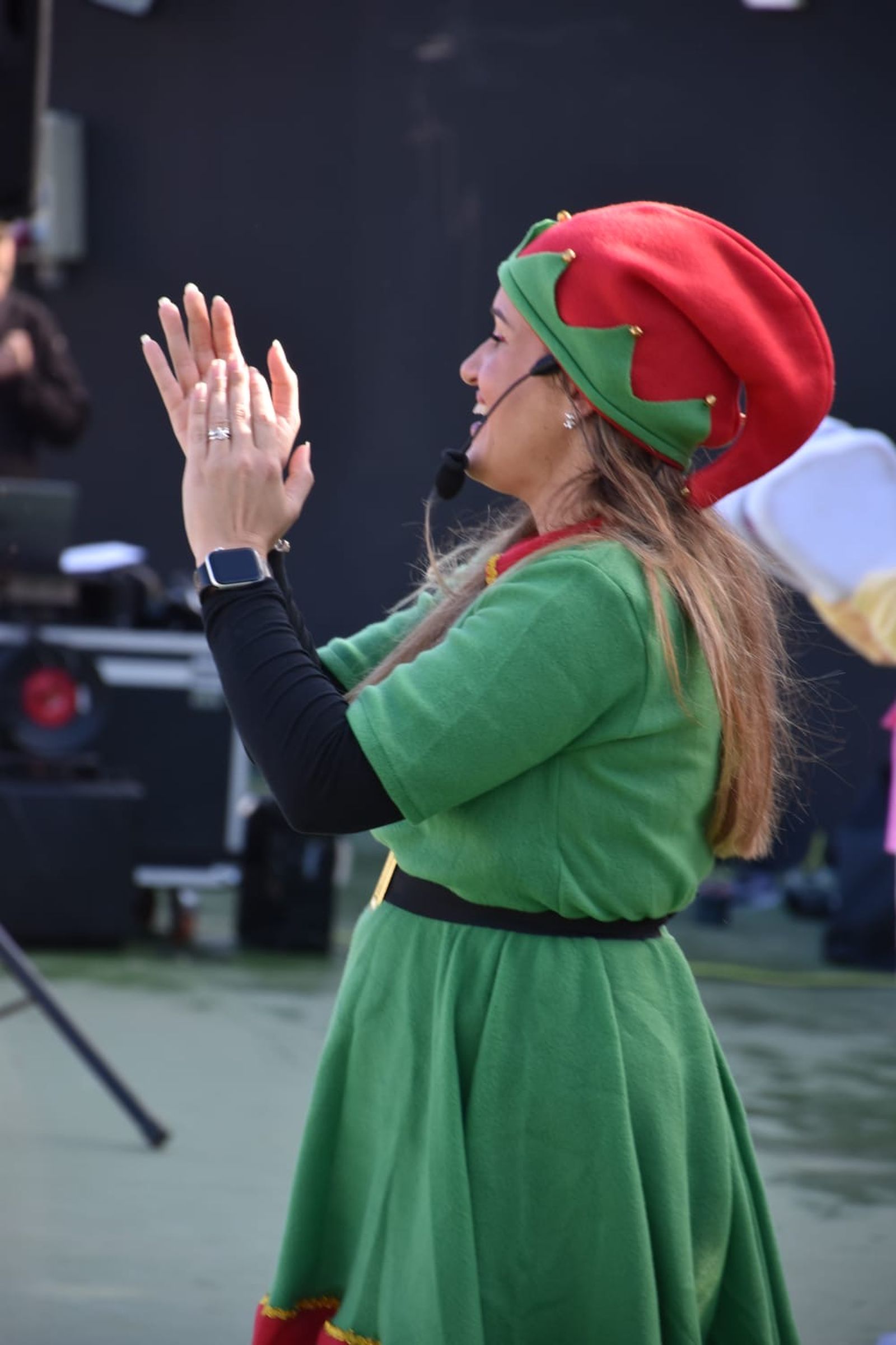 La Navidad llega a la Marina con una fiesta infantil