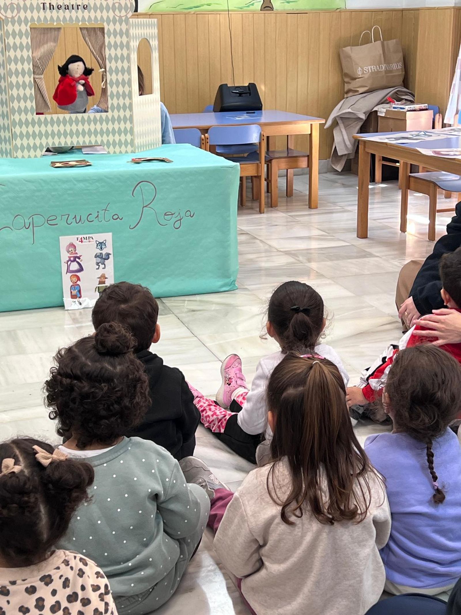 Taller de marionetas de FAMPA Cuatro Culturas