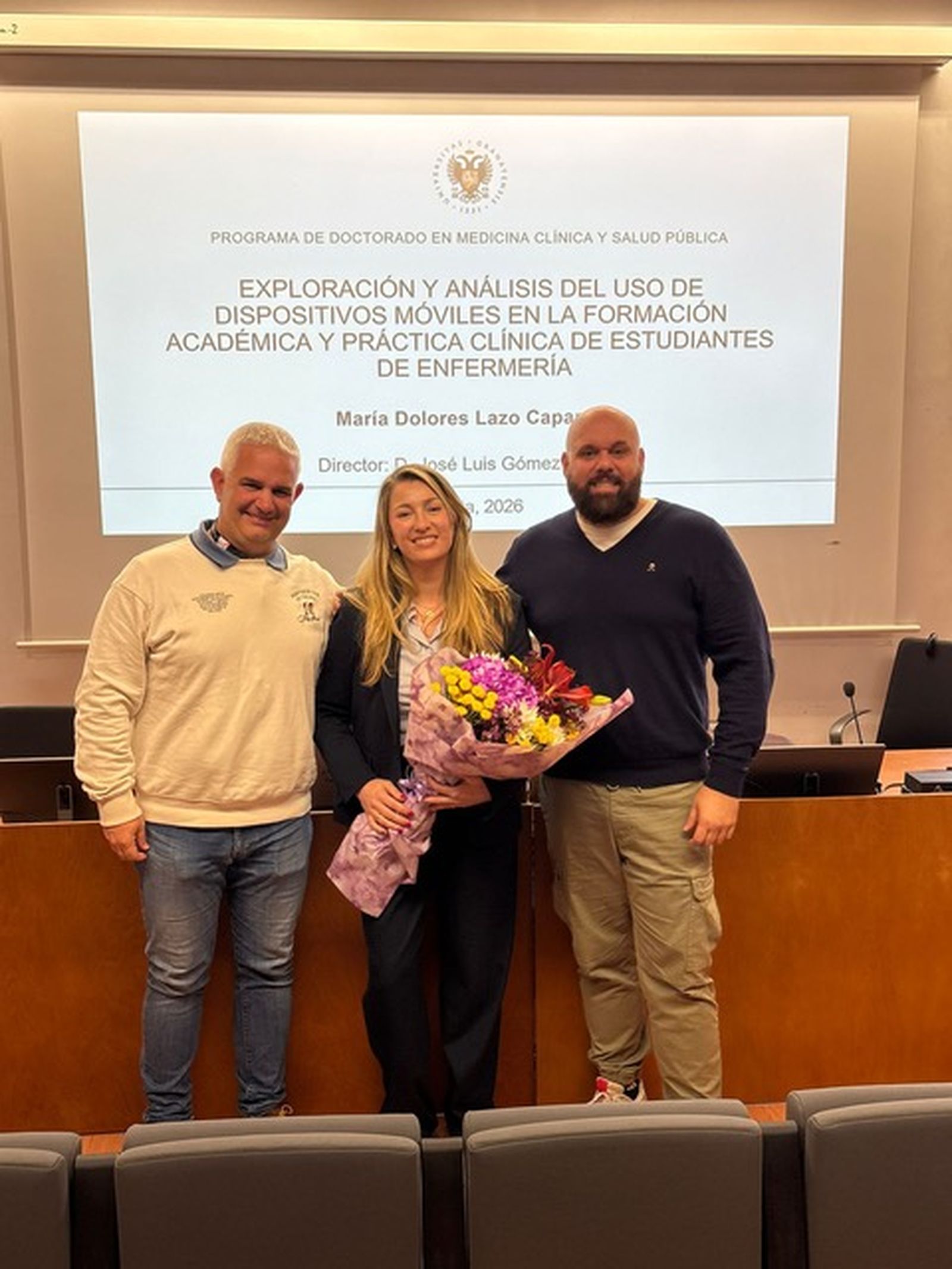 CSIF apuesta por la investigación e innovación para sus afiliados y celebra el nuevo doctorado de María Dolores Lazo