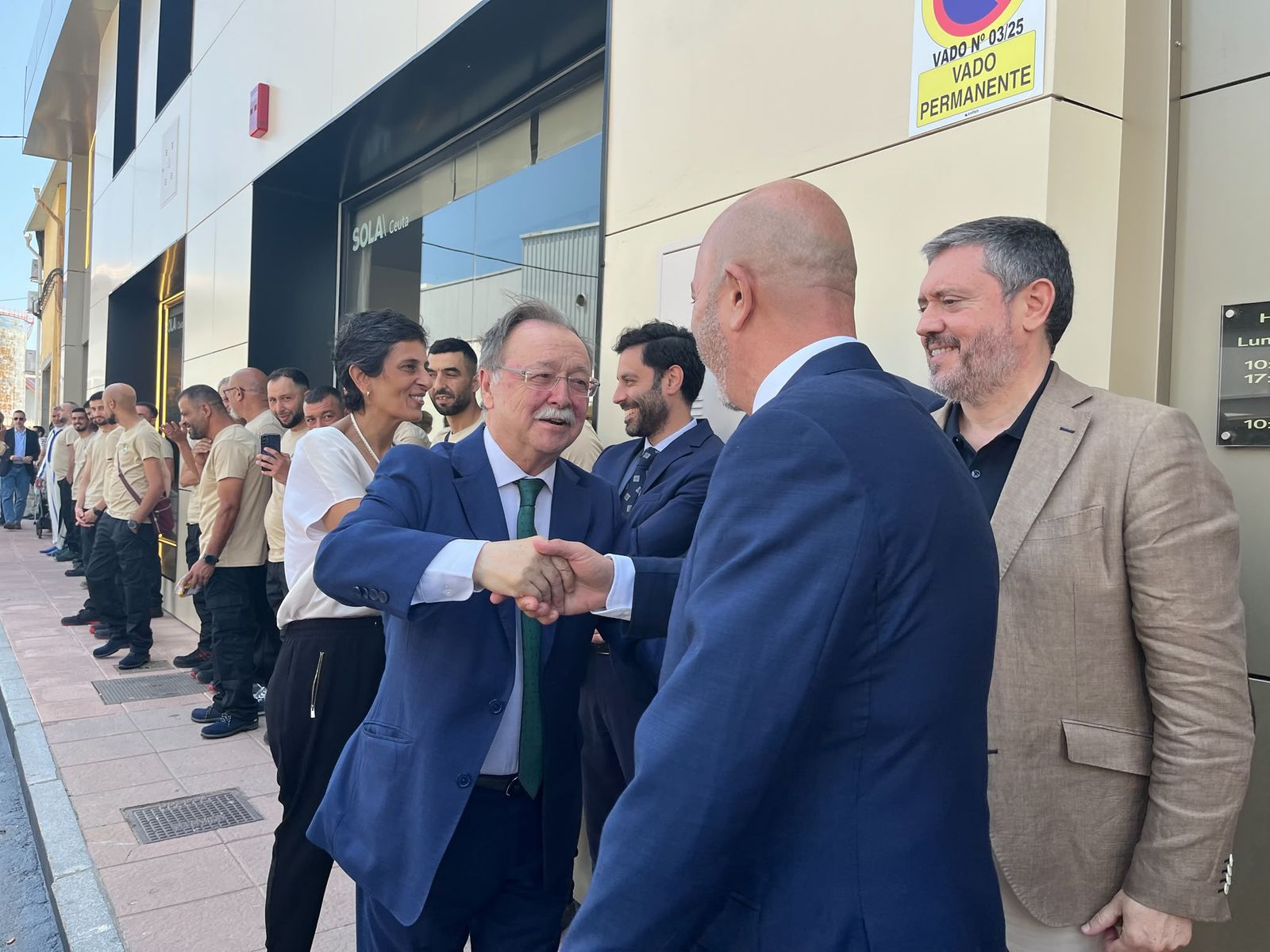 La ciudad da la bienvenida a la ampliación de MuecoCeuta en un acto de gran pompa