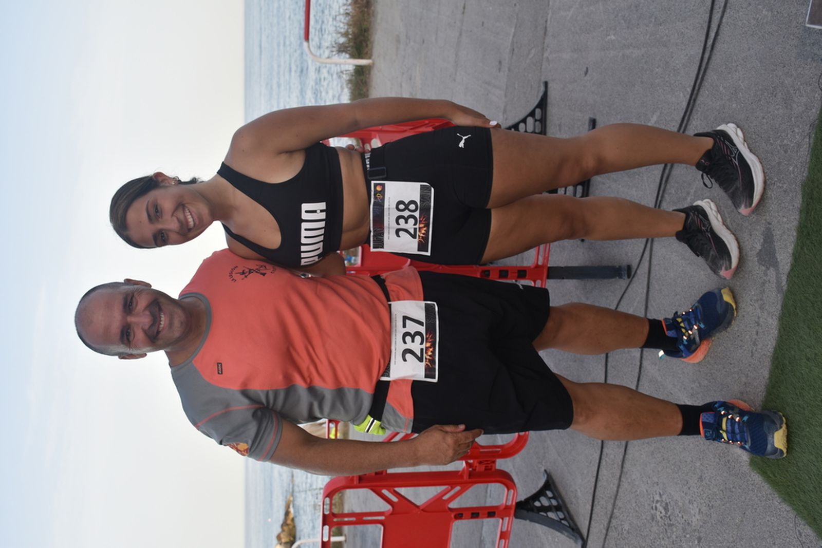 “Bily” y Elena López, reyes de la XXXI carrera popular de San Juan