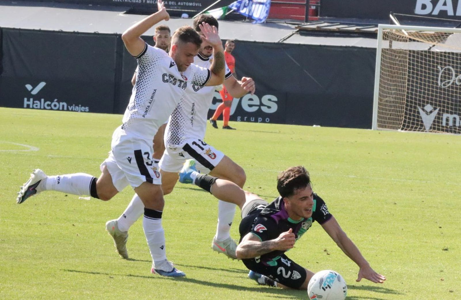 El Ceuta no pudo ante un buen Málaga