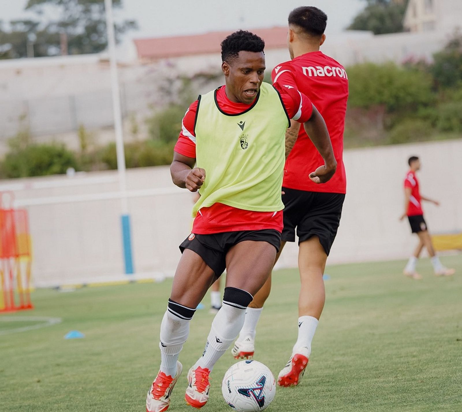 Entrenamiento de la AD Ceuta