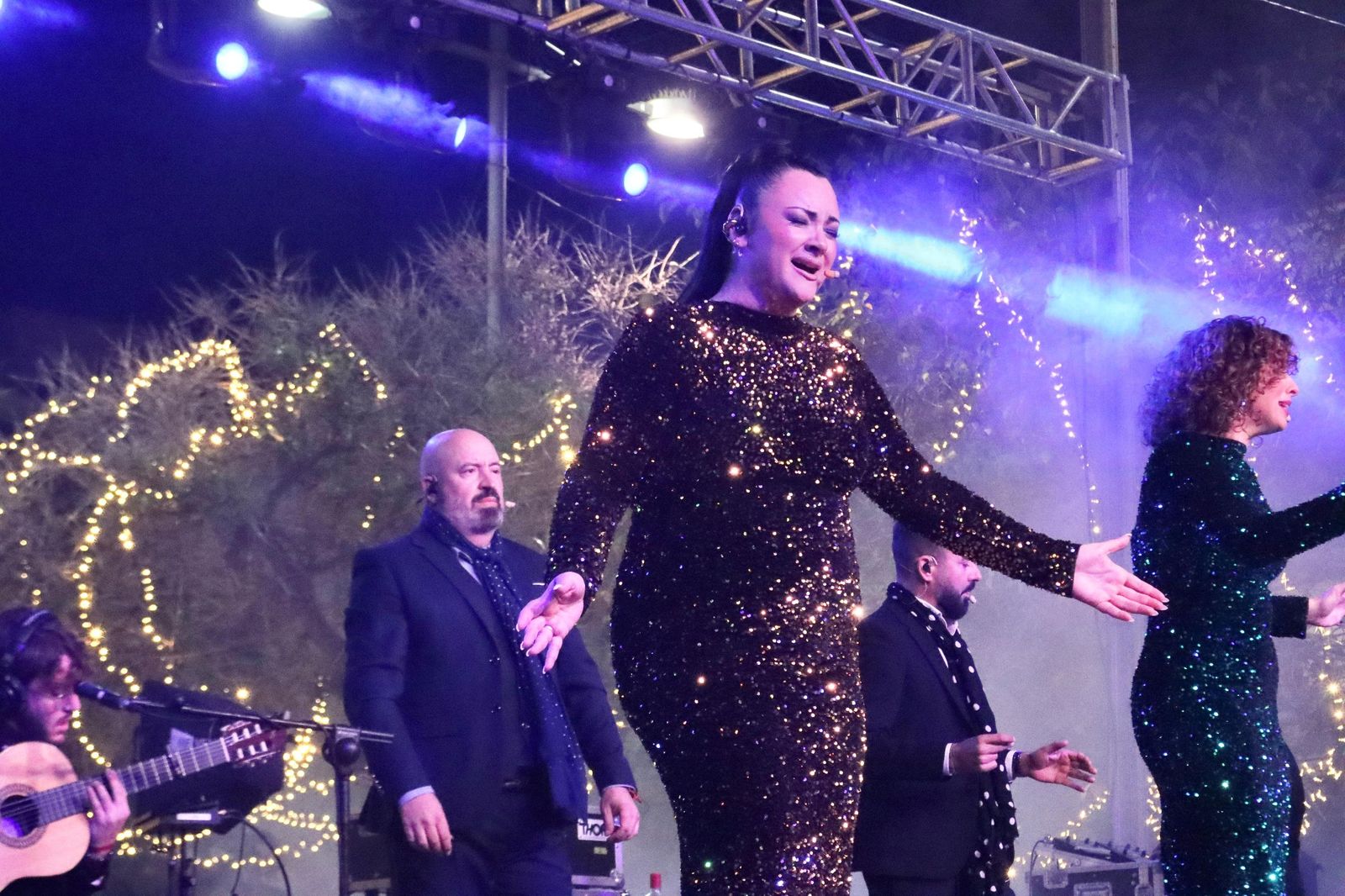 Concierto de Raya Real para la noche del encendido de las luces de Navidad