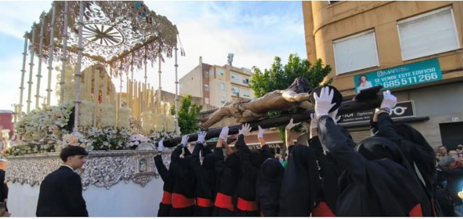 La Encrucijada, una de las procesiones de la Semana Santa de Ceuta