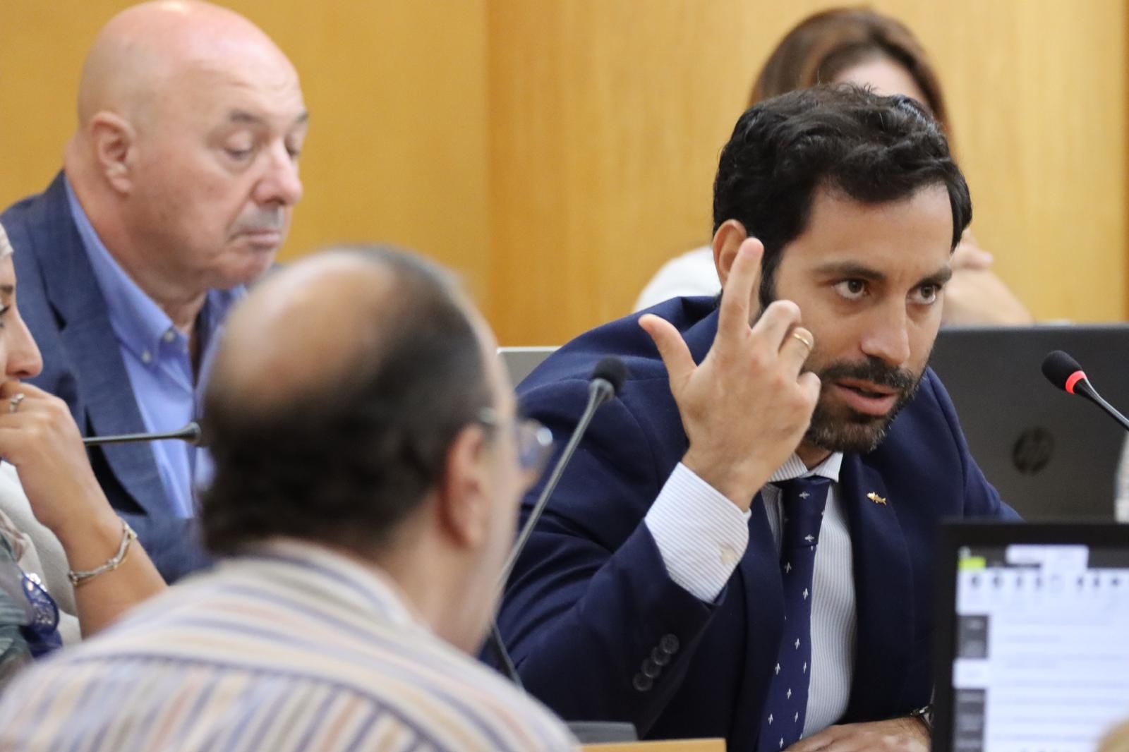 El consejero de Urbanismo y Transporte, Rafael Peñalver