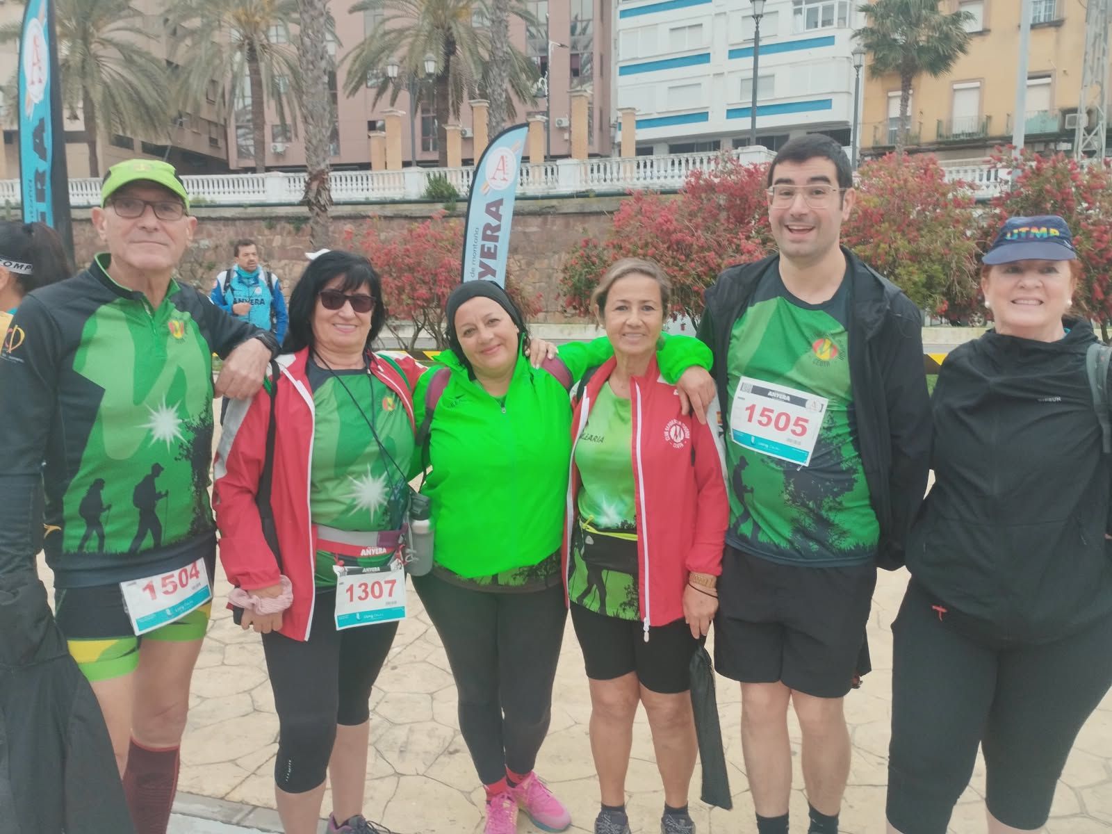 Participantes en la 'Vuela a Ceuta Andando'