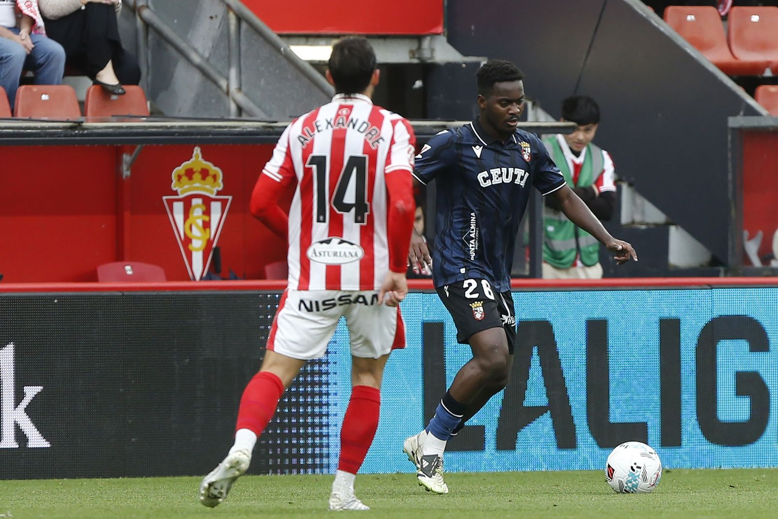 Partido Sporting de Gijón-AD Ceuta
