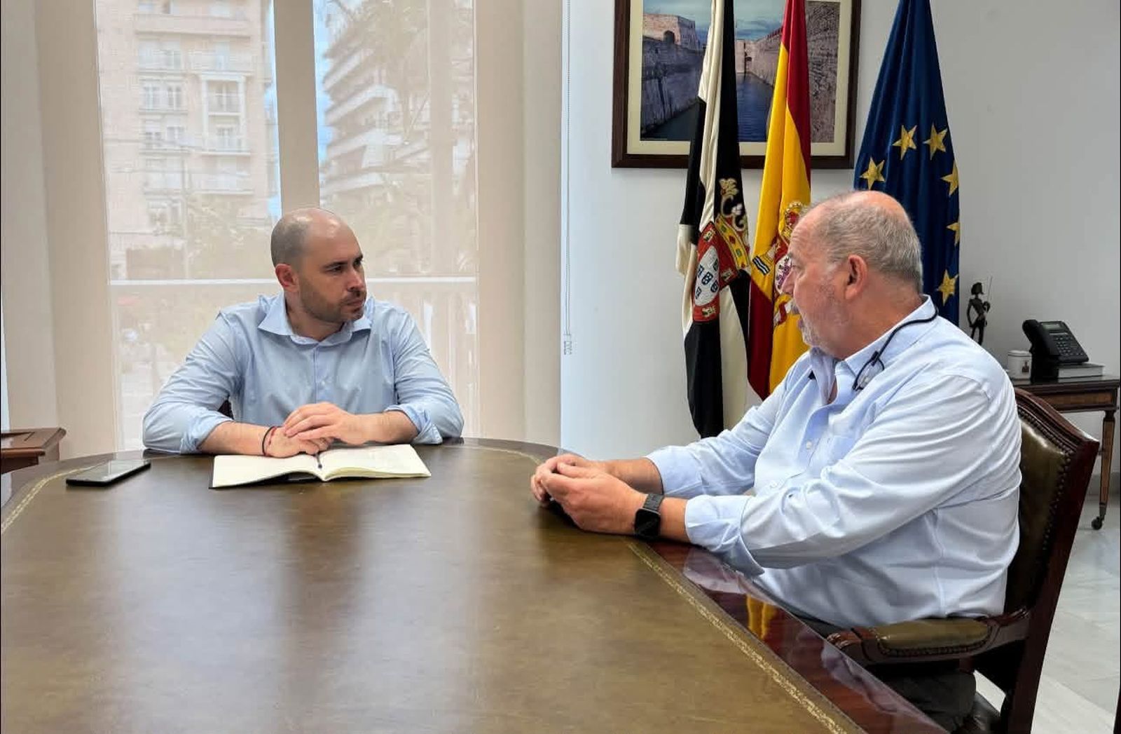 Miguel Ángel Pérz Triano y Cristóbal Guzmán