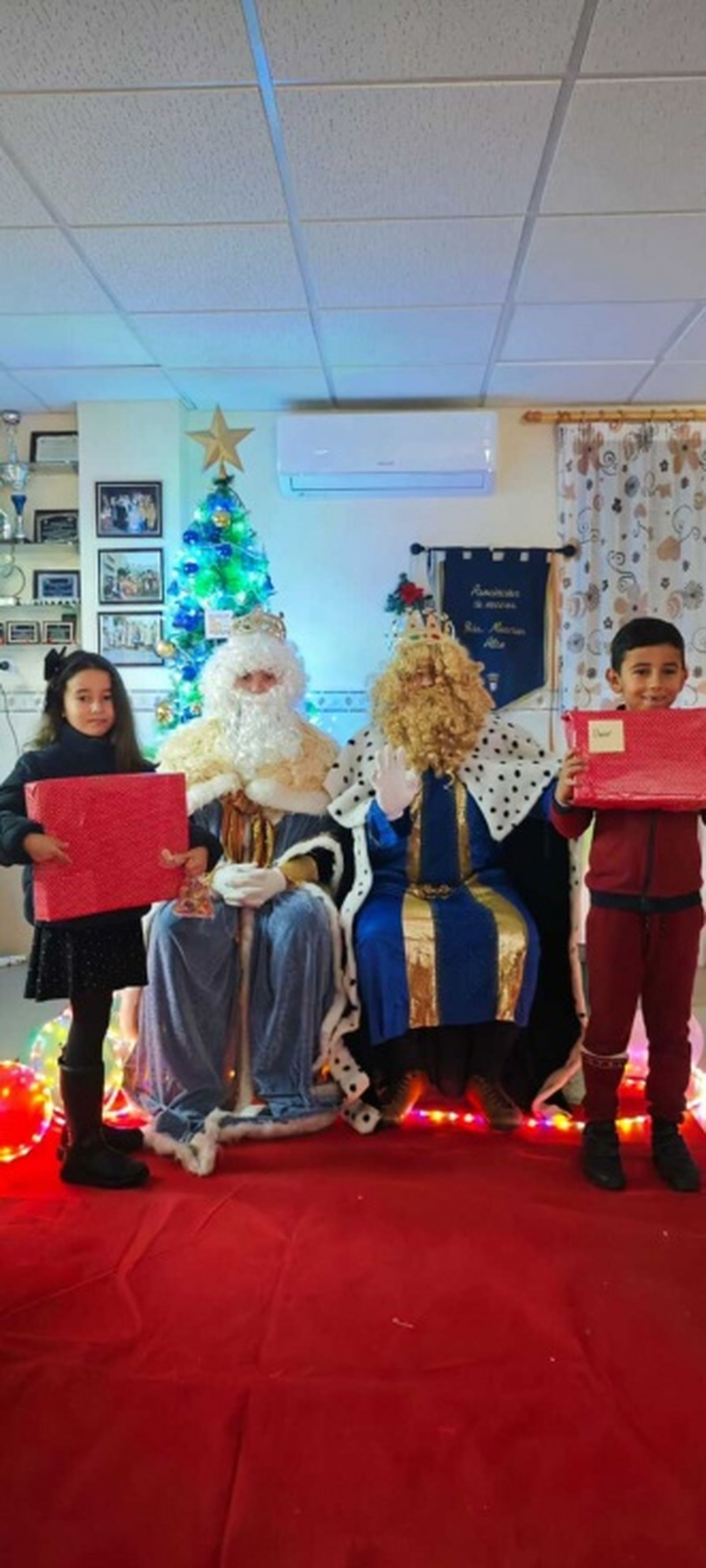 Los Reyes Magos en Miramar Alto. / FOTO CEDIDA
