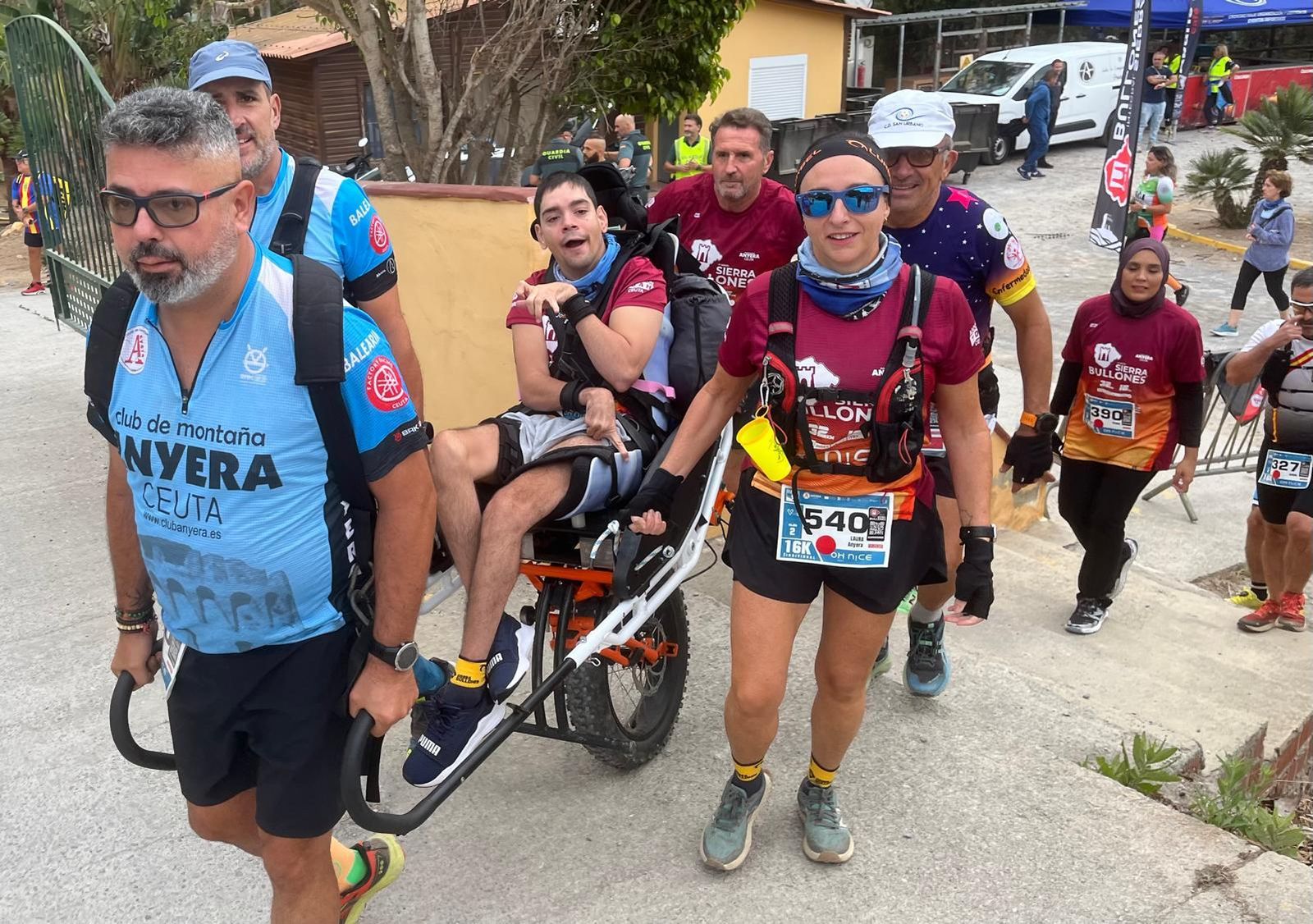 Unos 450 atletas se dan cita en la carrera 'Sierra Bullones'