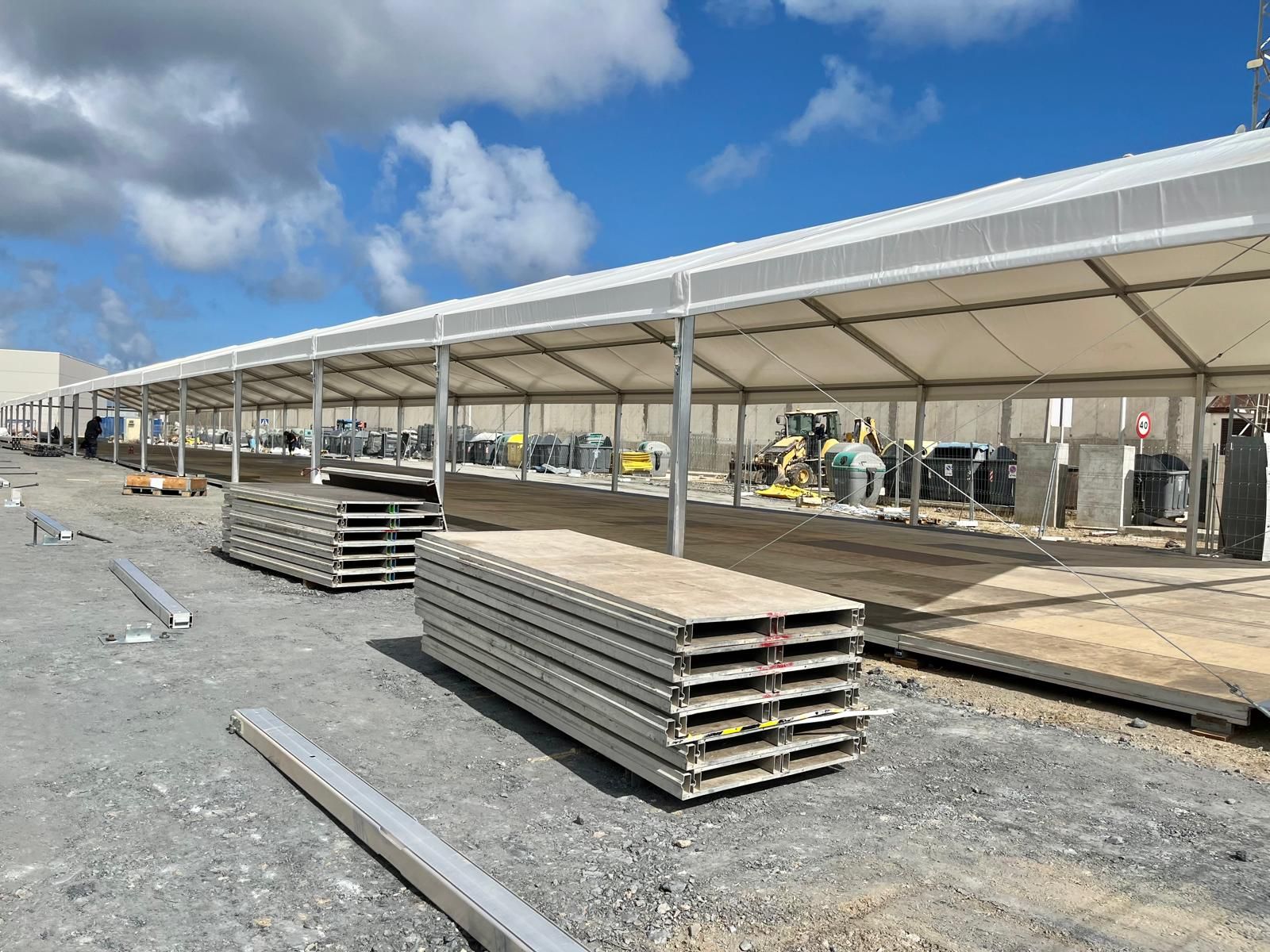 El SUP exige frenar el campamento para 1.000 migrantes en el Puerto de Ceuta por sus riesgos