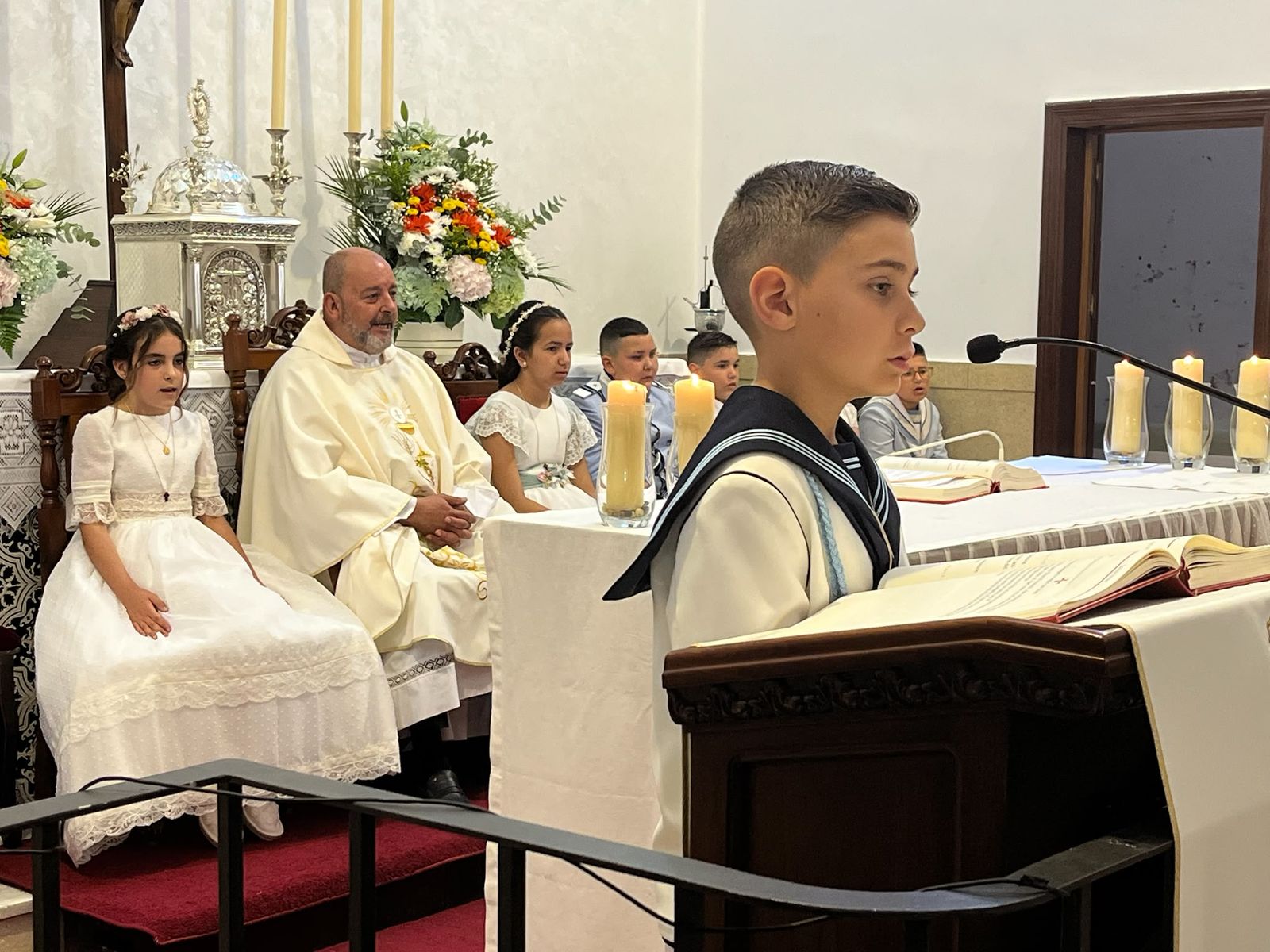 Comuniones en la Parroquia de San Juan de Dios