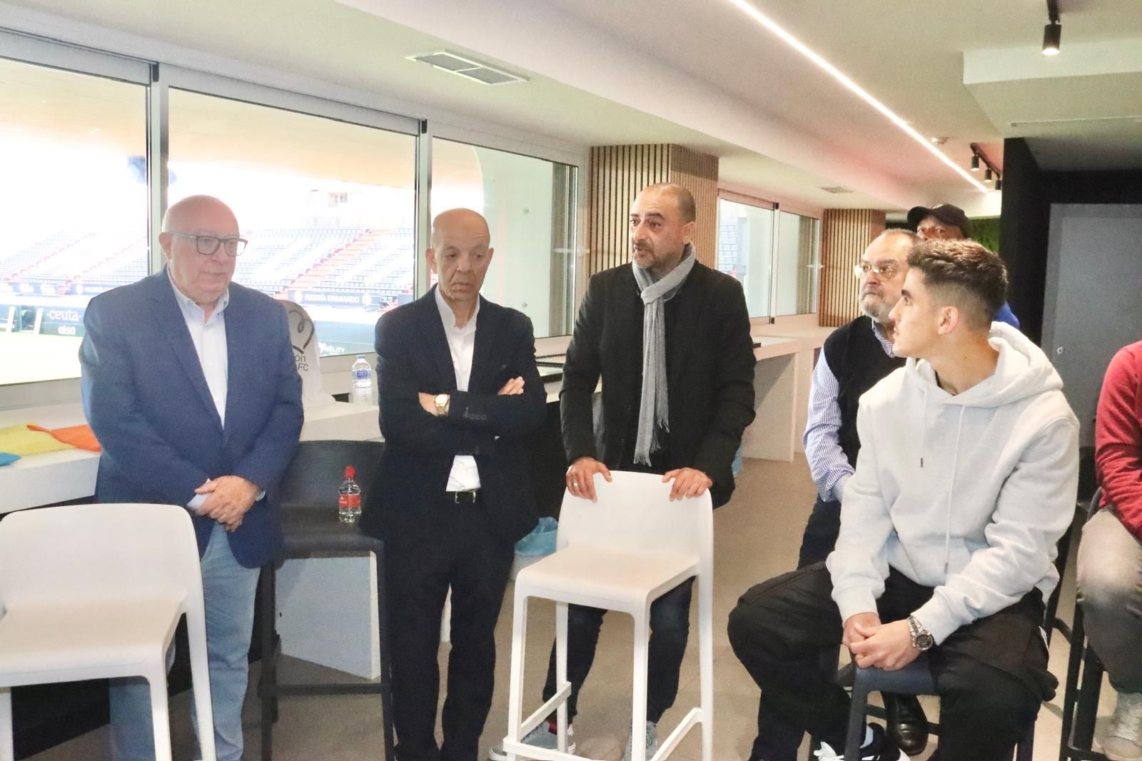 Presentación Logo y web de la Fundación del Ceuta